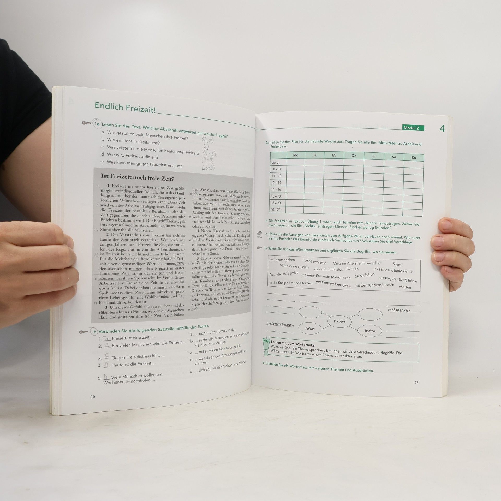 Ute Koithan Aspekte : Mittelstufe Deutsch : Niveau B1+. Arbeitsbuch 1