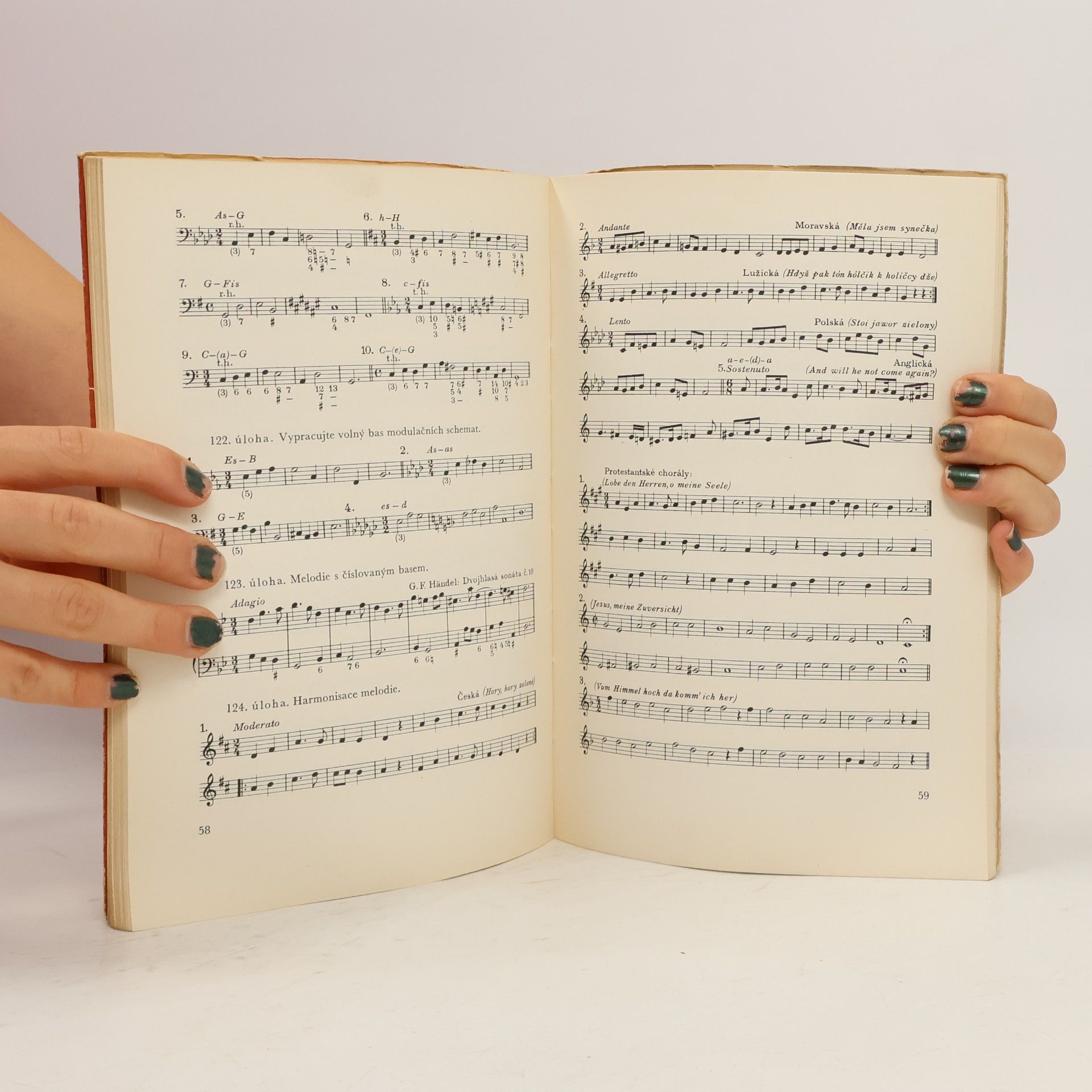 Zdeněk Hůla Nauka o harmonii - úlohy