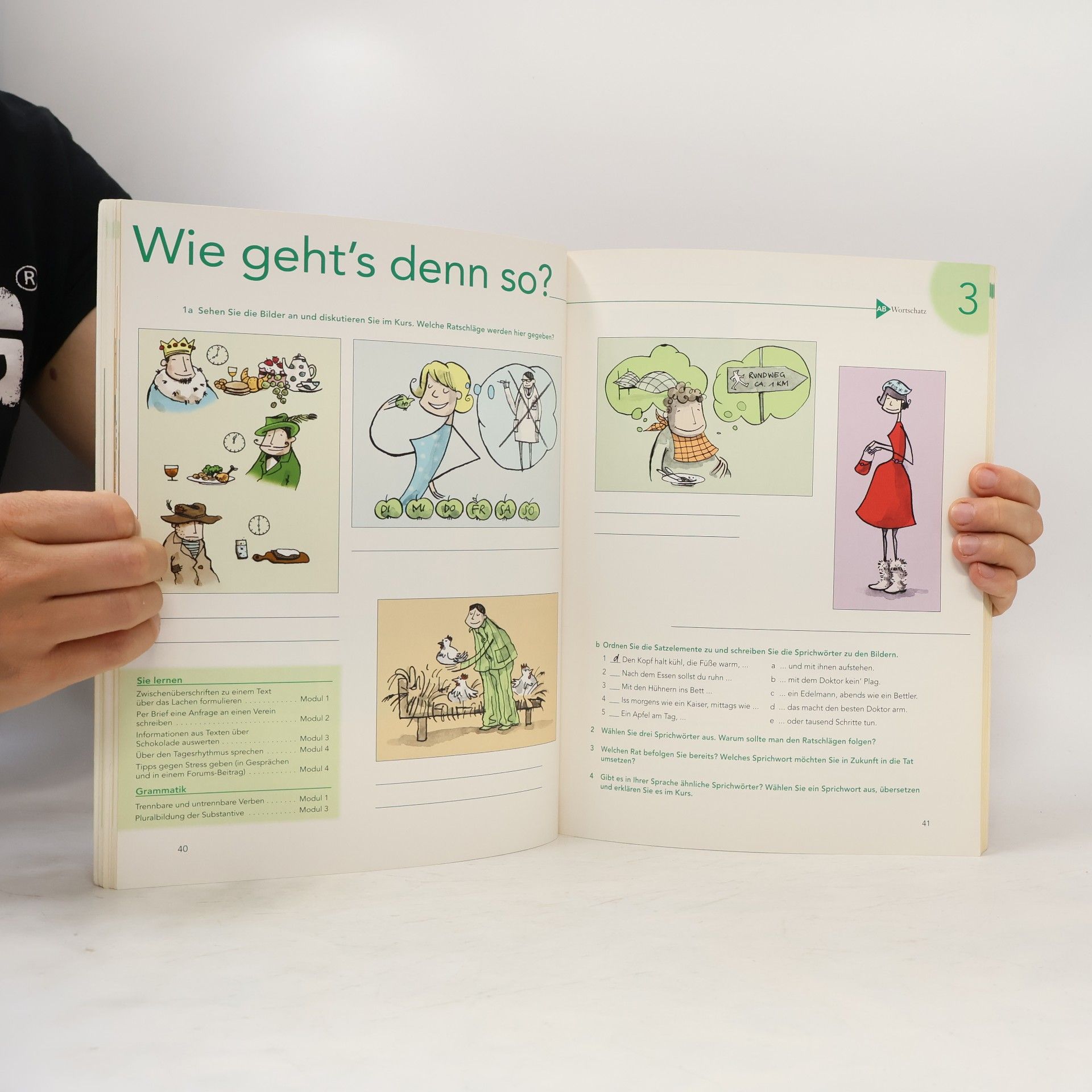 Ute Koithan Aspekte : Mittelstufe Deutsch : [Niveau B1+]. Lehrbuch 1