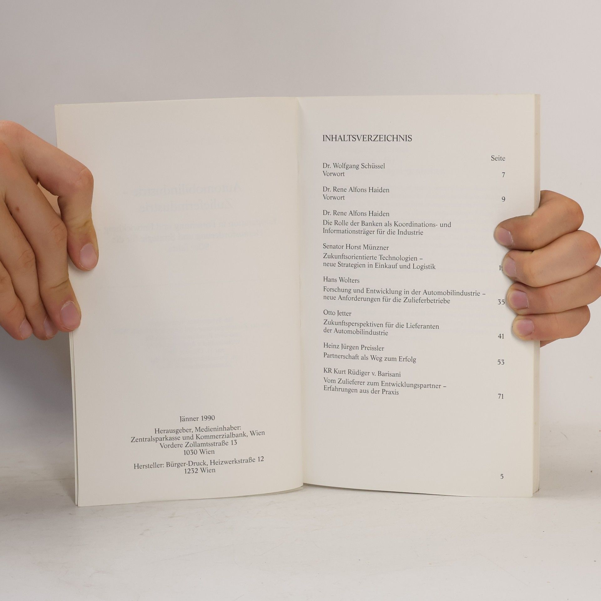 Various authors Automobilindustrie – Zulieferindustrie