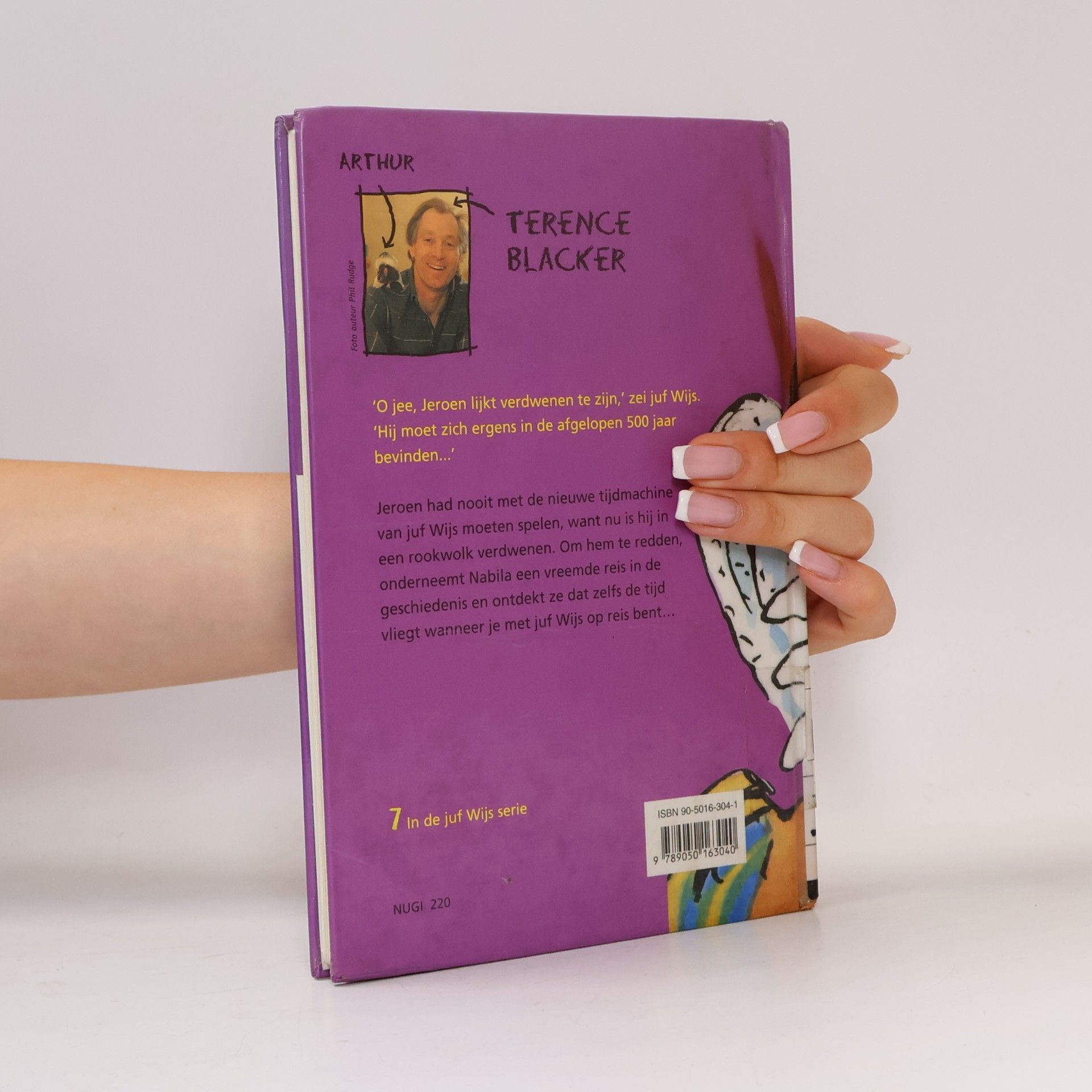 Terence Blacker De tijdmachine van juf Wijs ! (Juf Wijs serie, 7)