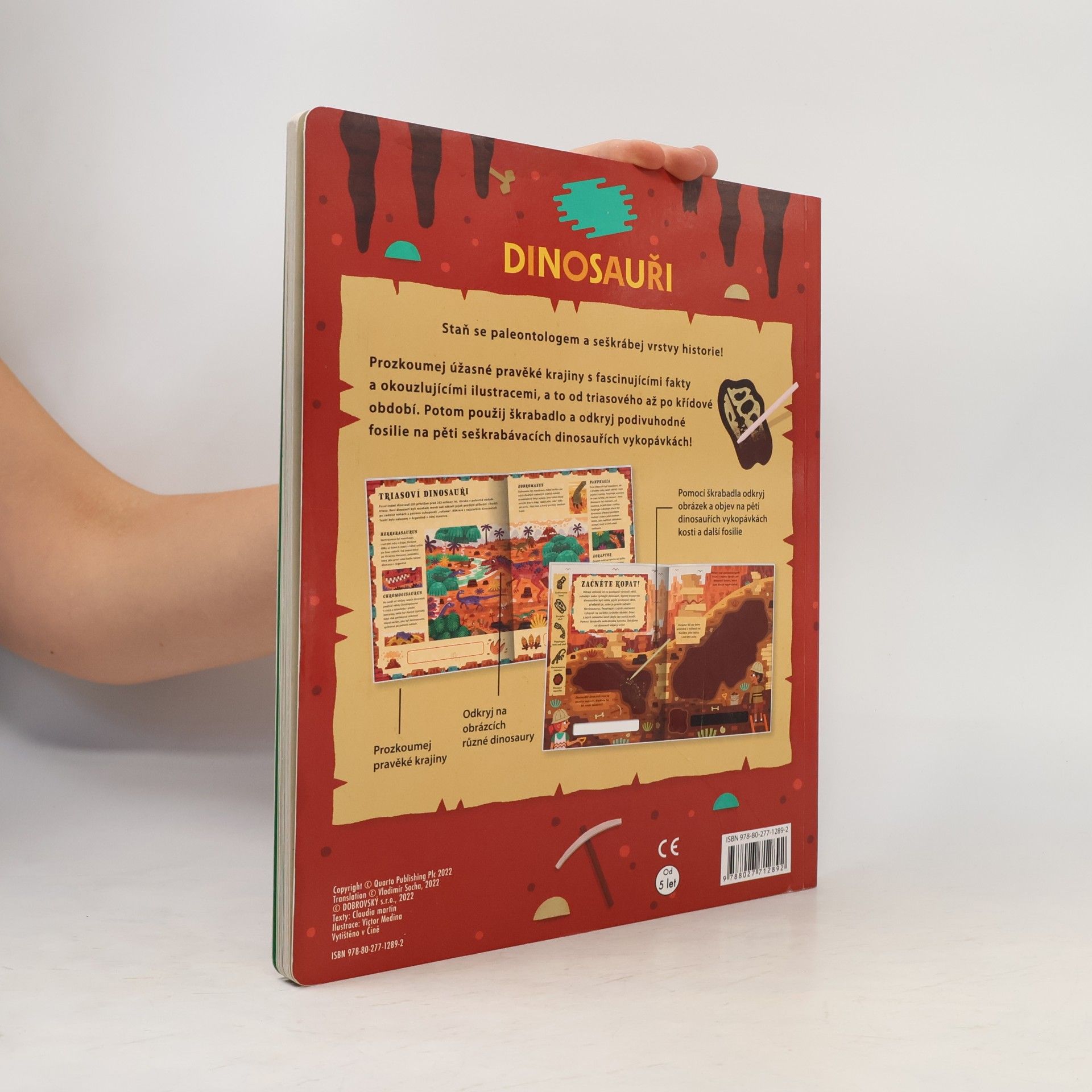 Claudia Martin-Hastreiter Vykopávej a objevuj: Dinosauři