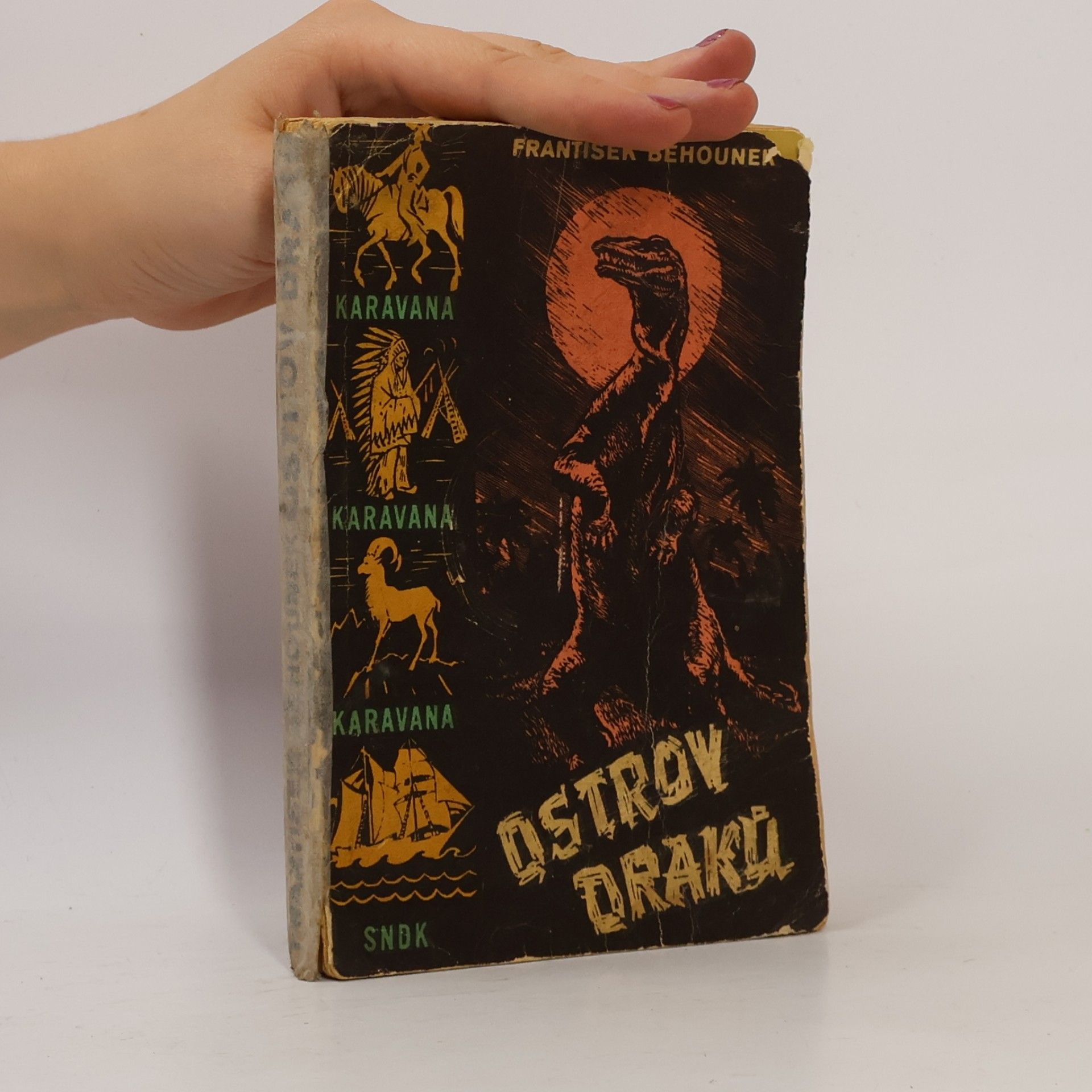 František Běhounek Ostrov draků