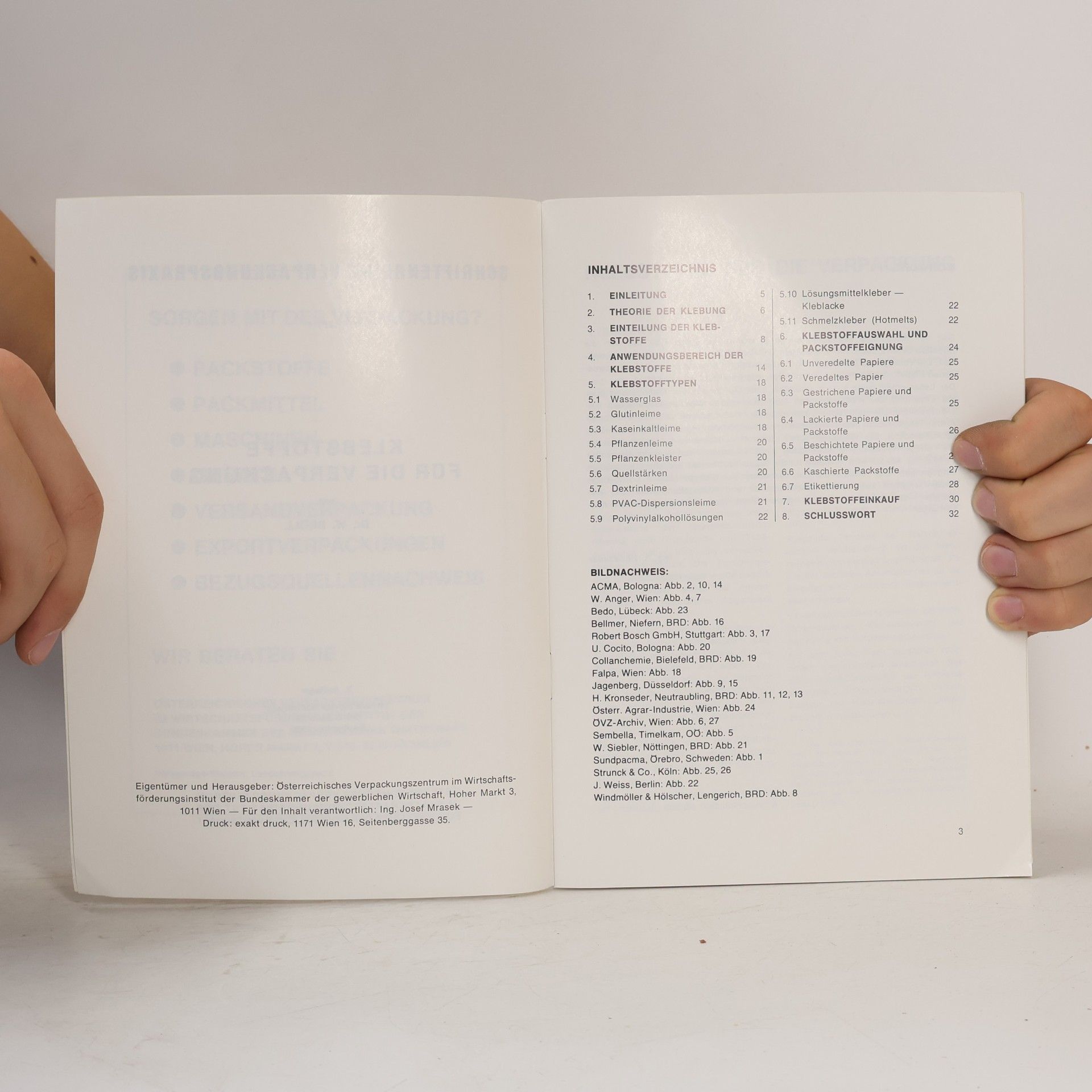 Autorenkollektiv Klebstoffe für die Verpackung
