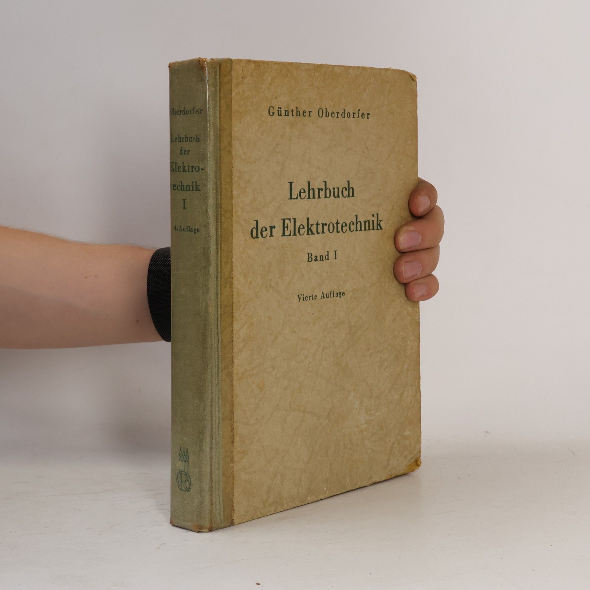 Günther Oberdorfer Lehrbuch der Elektrotechnik I.