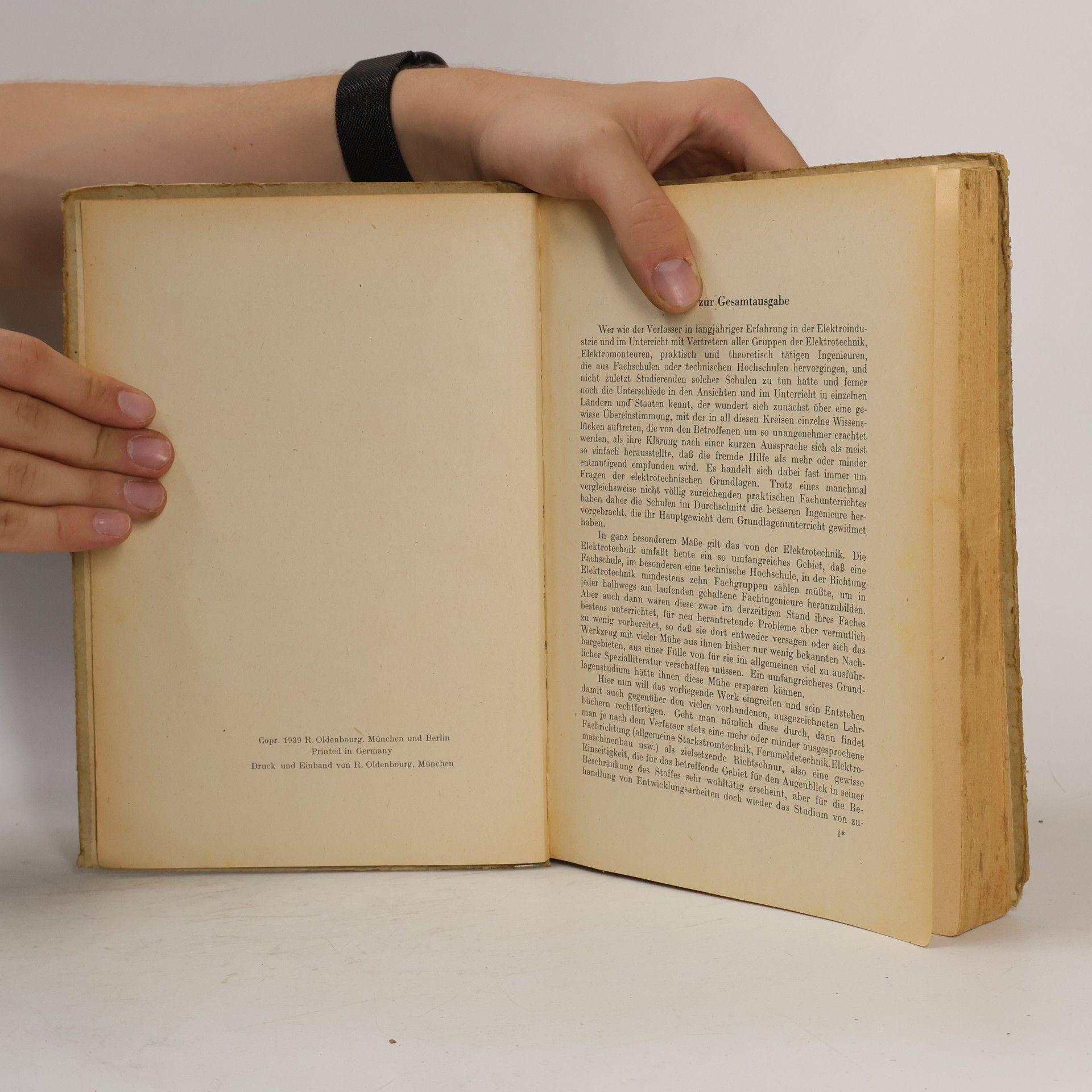 Günther Oberdorfer Lehrbuch der Elektrotechnik I.