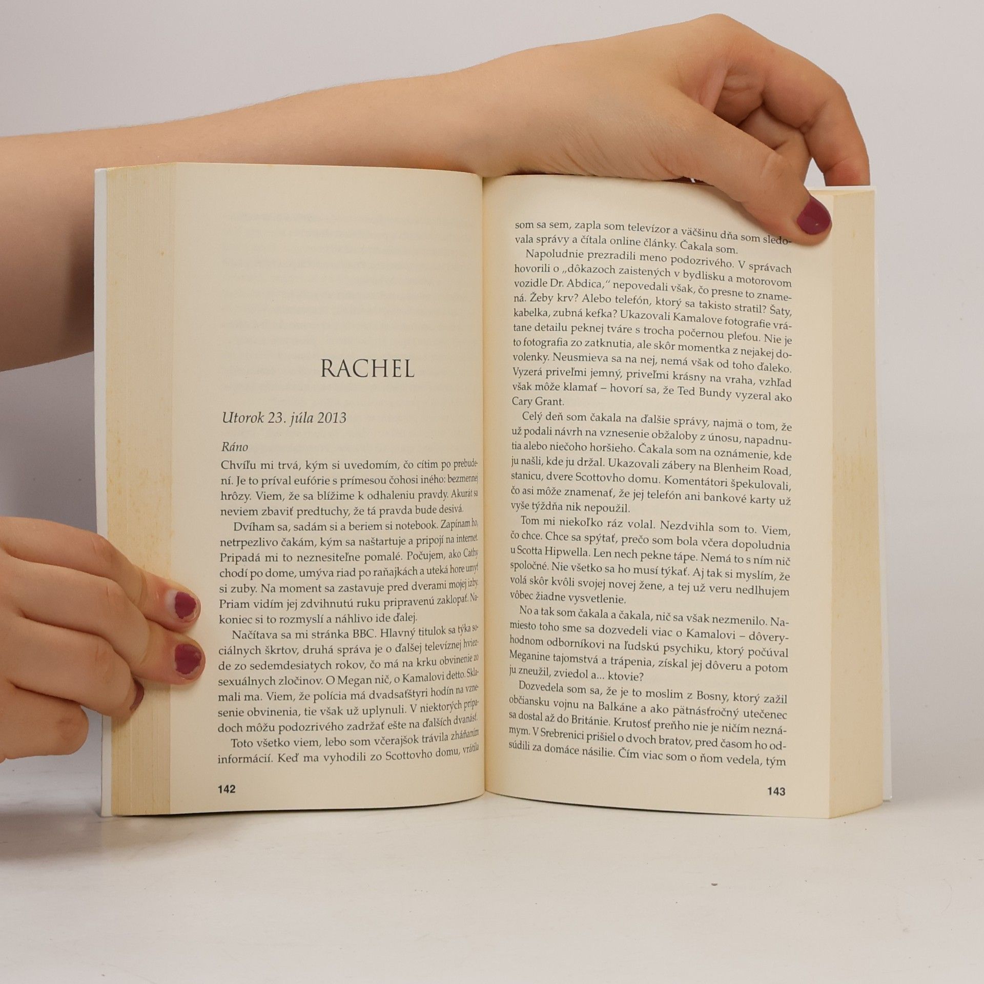 Paula Hawkins Dievča vo vlaku