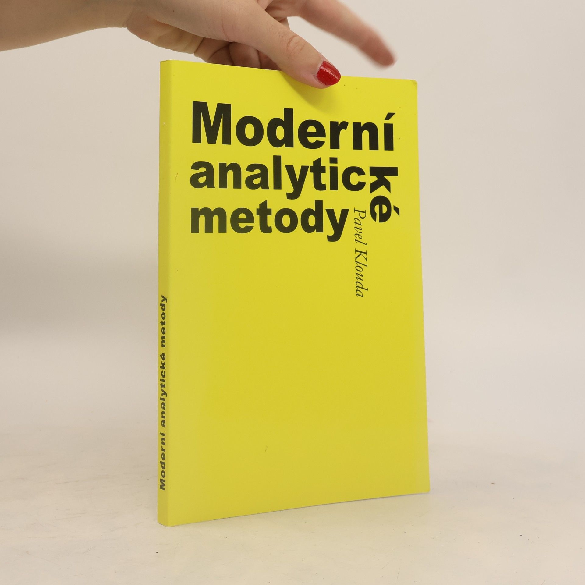Pavel Klouda Moderní analytické metody