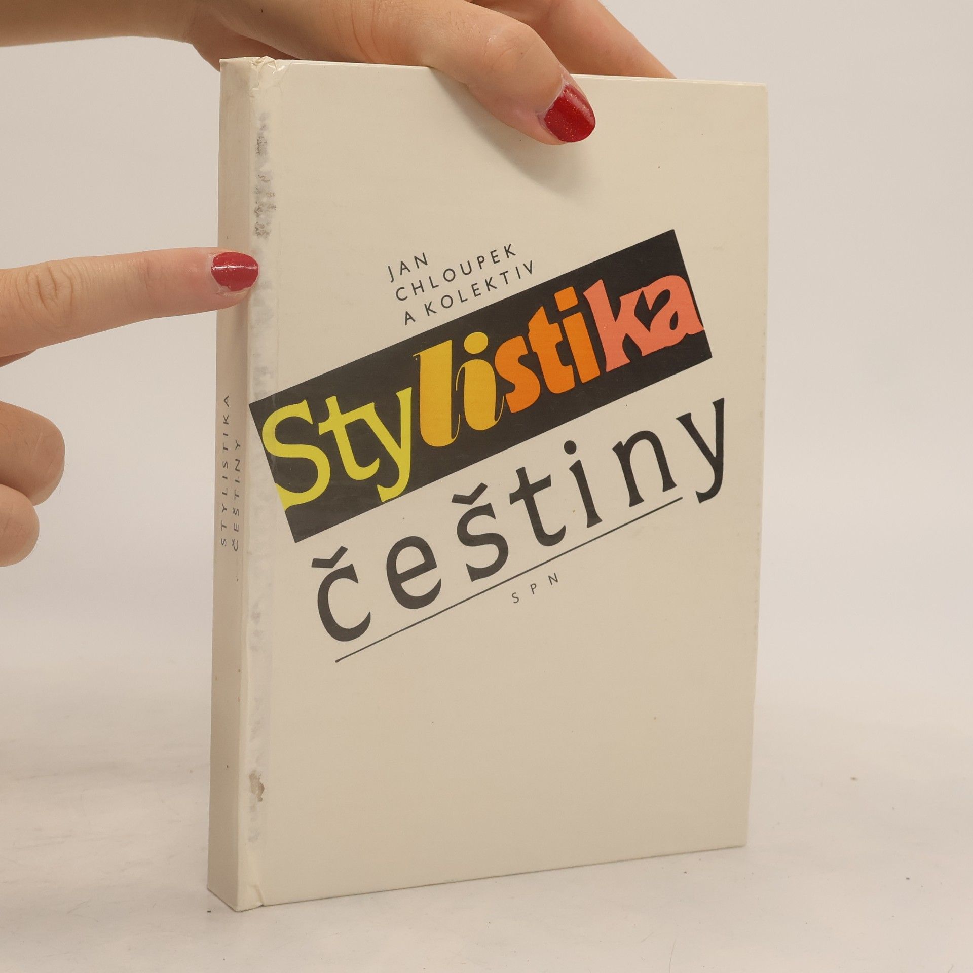 Jan Chloupek Stylistika češtiny
