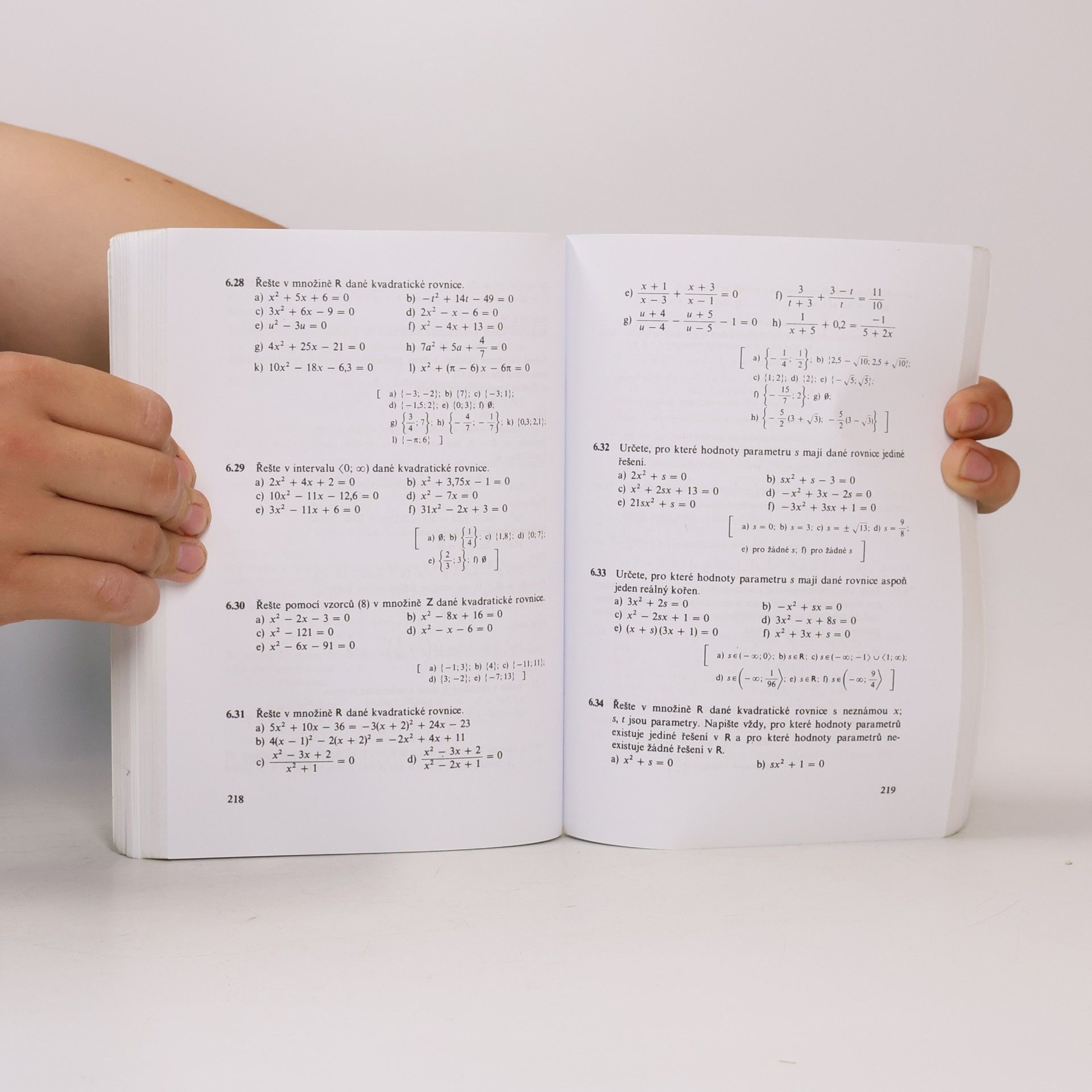 František Jirásek Sbírka úloh z matematiky pro SOŠ a pro studijní obory SOU. 1. část
