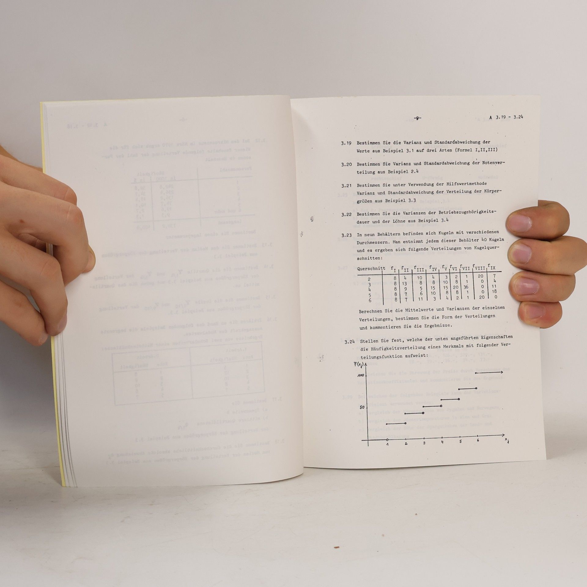 Wakolbinger Rosemarie Statistik 4. Beispielsammlung. Teil 1