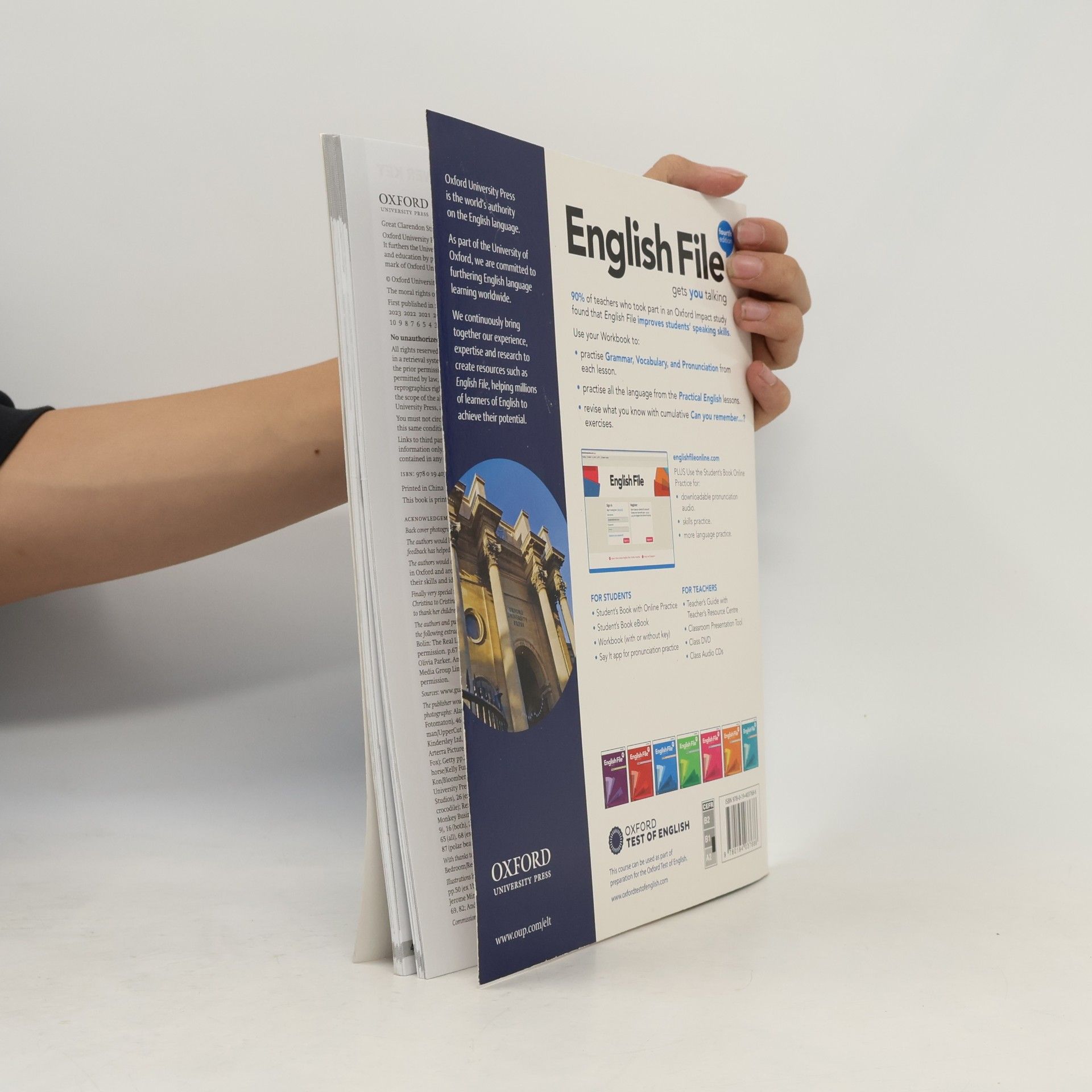 Oxford University Press English File: Pre-Intermediate: Workbook with Key