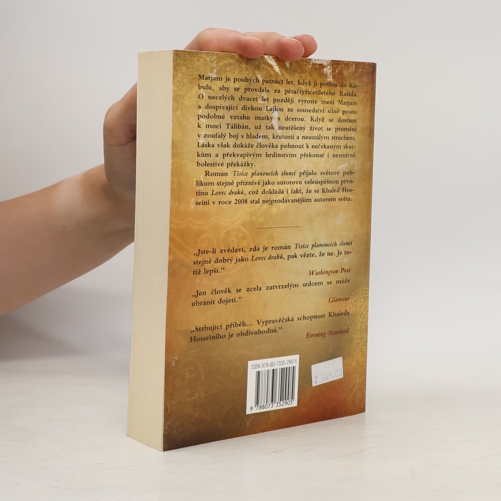 Khaled Hosseini Tisíce planoucích sluncí
