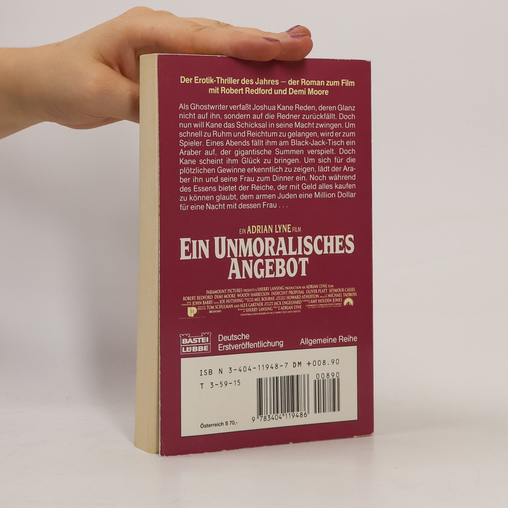 Jack Engelhard Ein unmoralisches Angebot