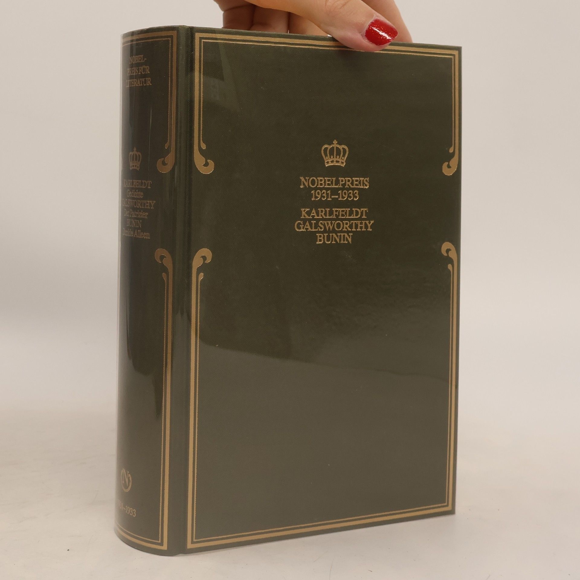 John Galsworthy Nobelpreis 1931-1933. Karlfeldt, Galsworthy, Bunin