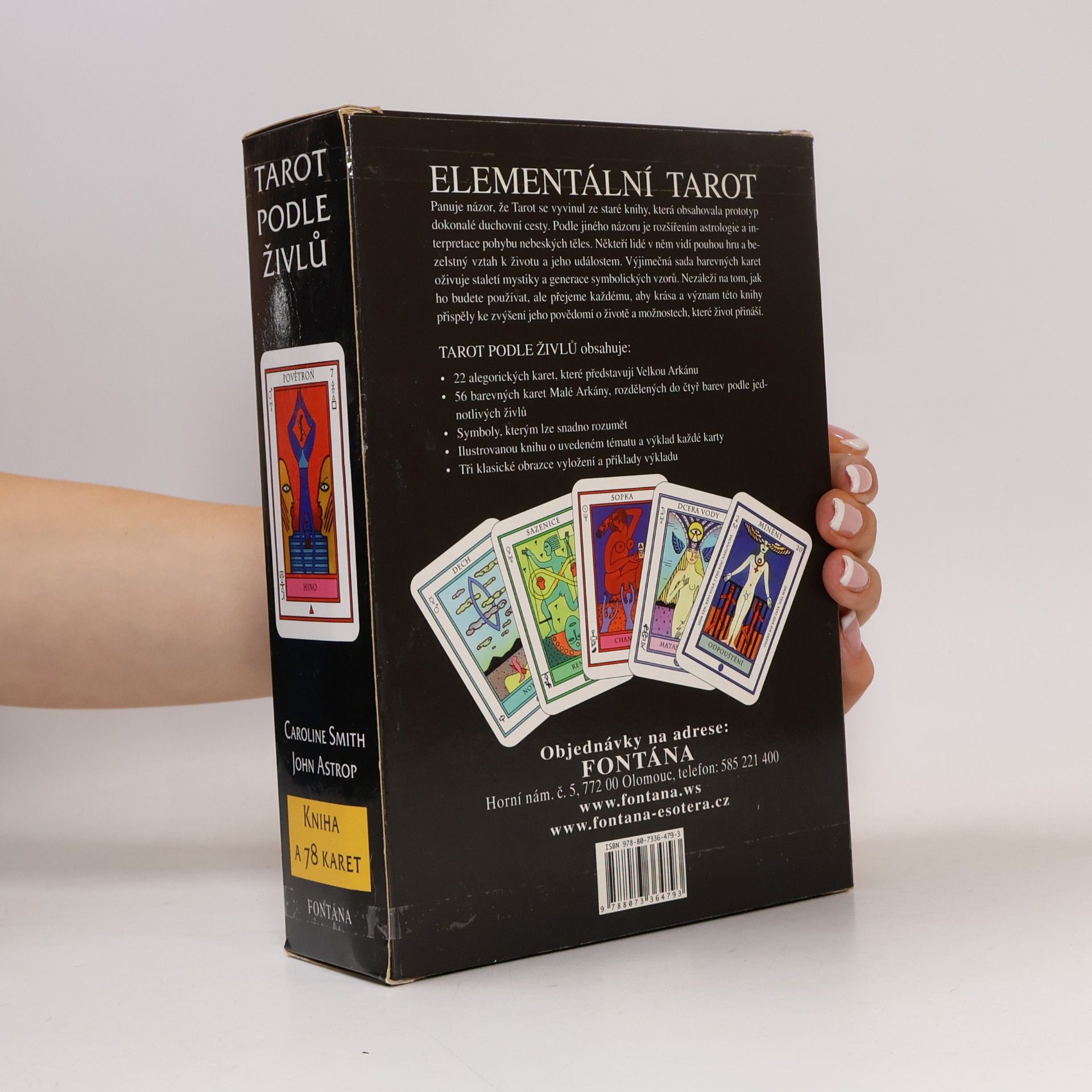 John Astrop Tarot podle živlů - elementální tarot
