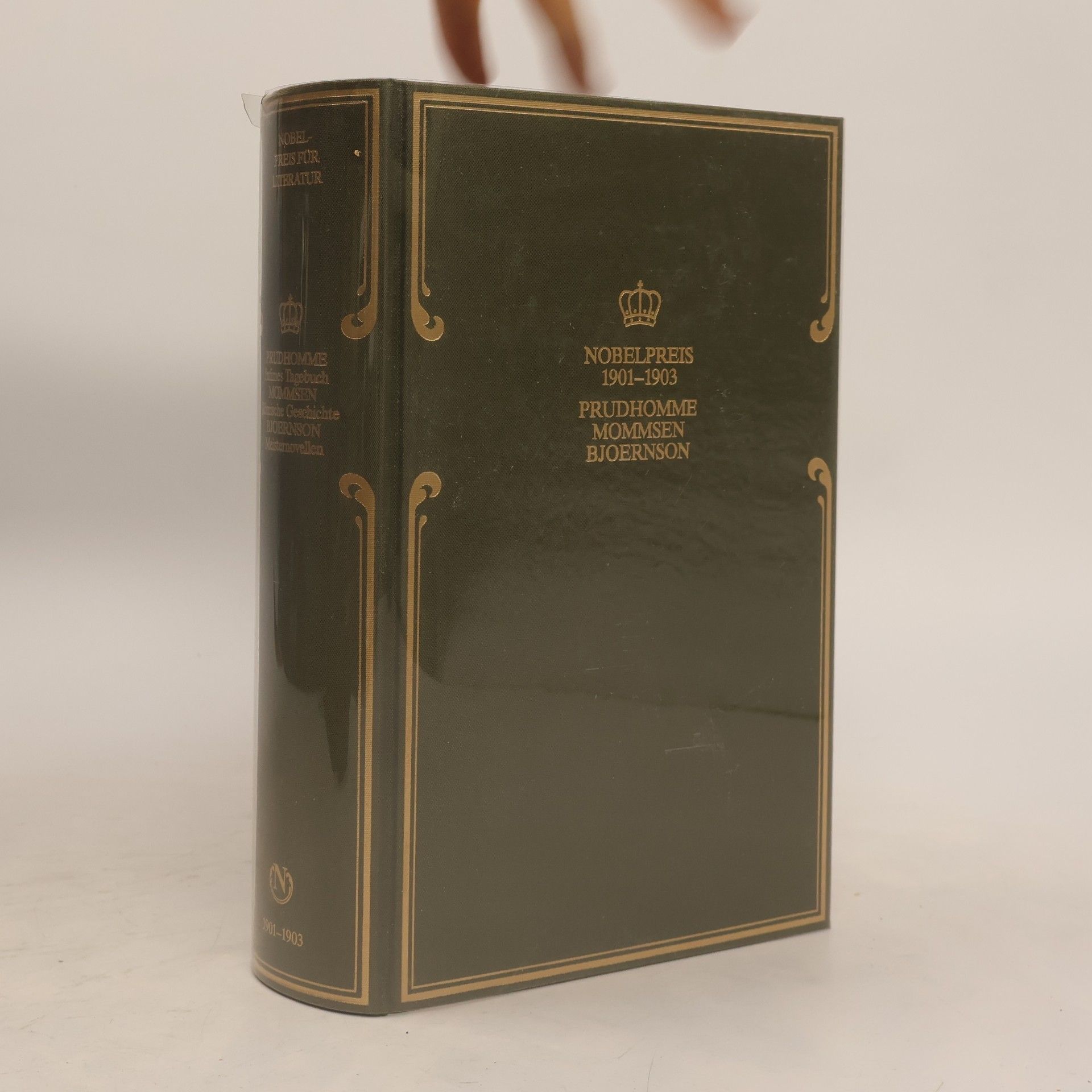 Nobel Preis für Literatur 1901-1903