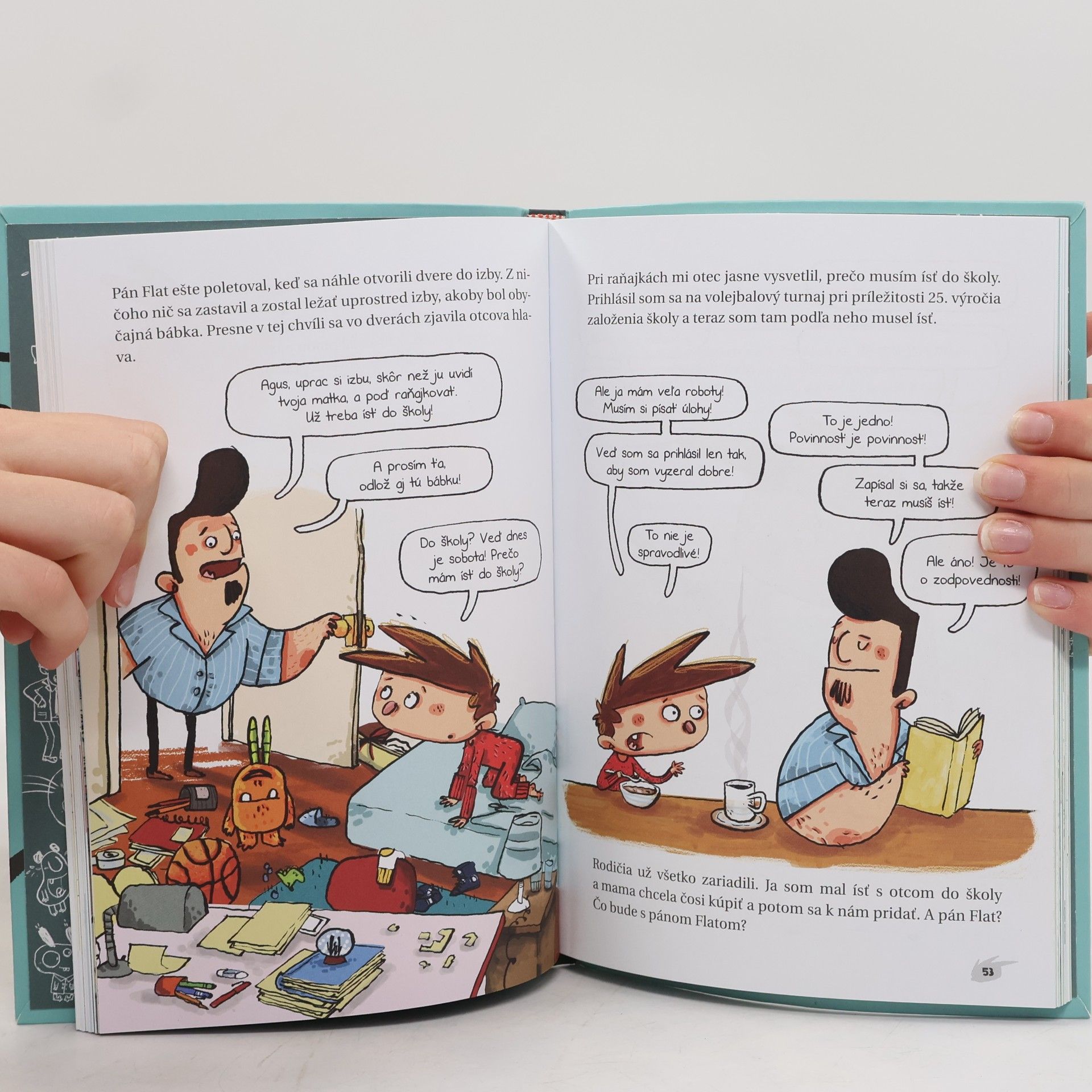Jaume Cupons Agus a príšerky. Už je tu pán Flat!
