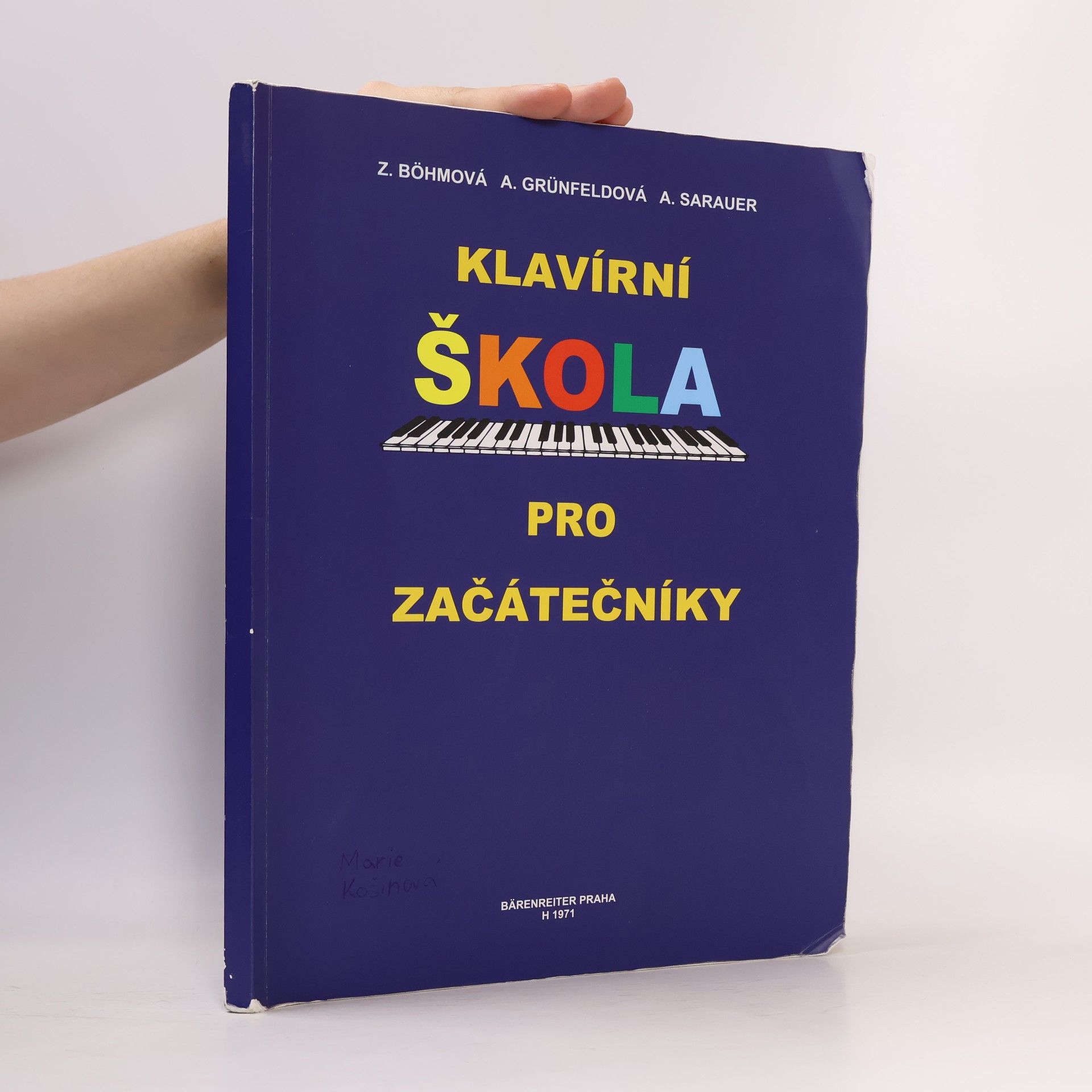 Klavírní škola pro začátečníky