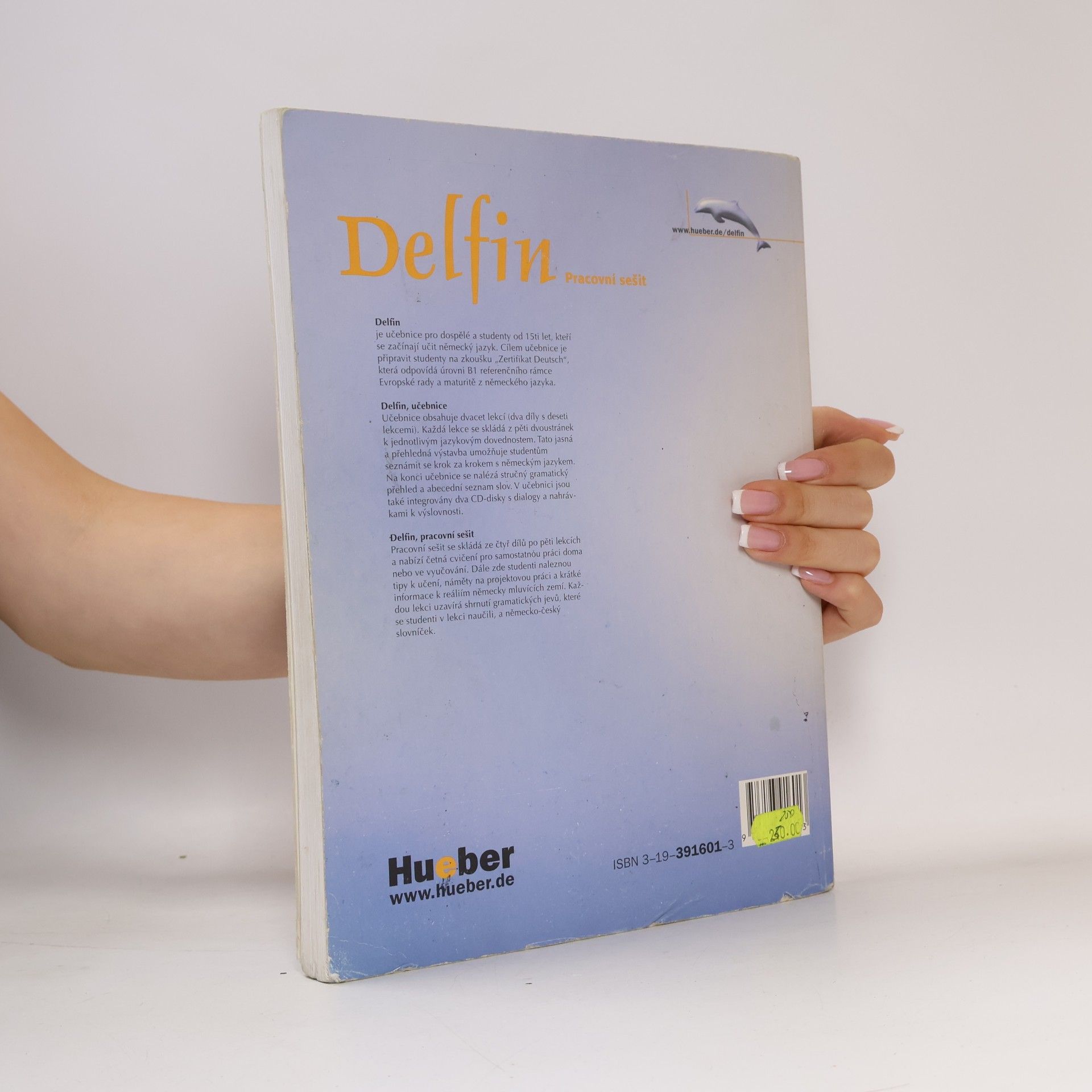 Hartmut Aufderstrasse Delfin : Lehrwerk für Deutsch als Fremdsprache, Pracovní sešit 2 B, Lekce 16-20
