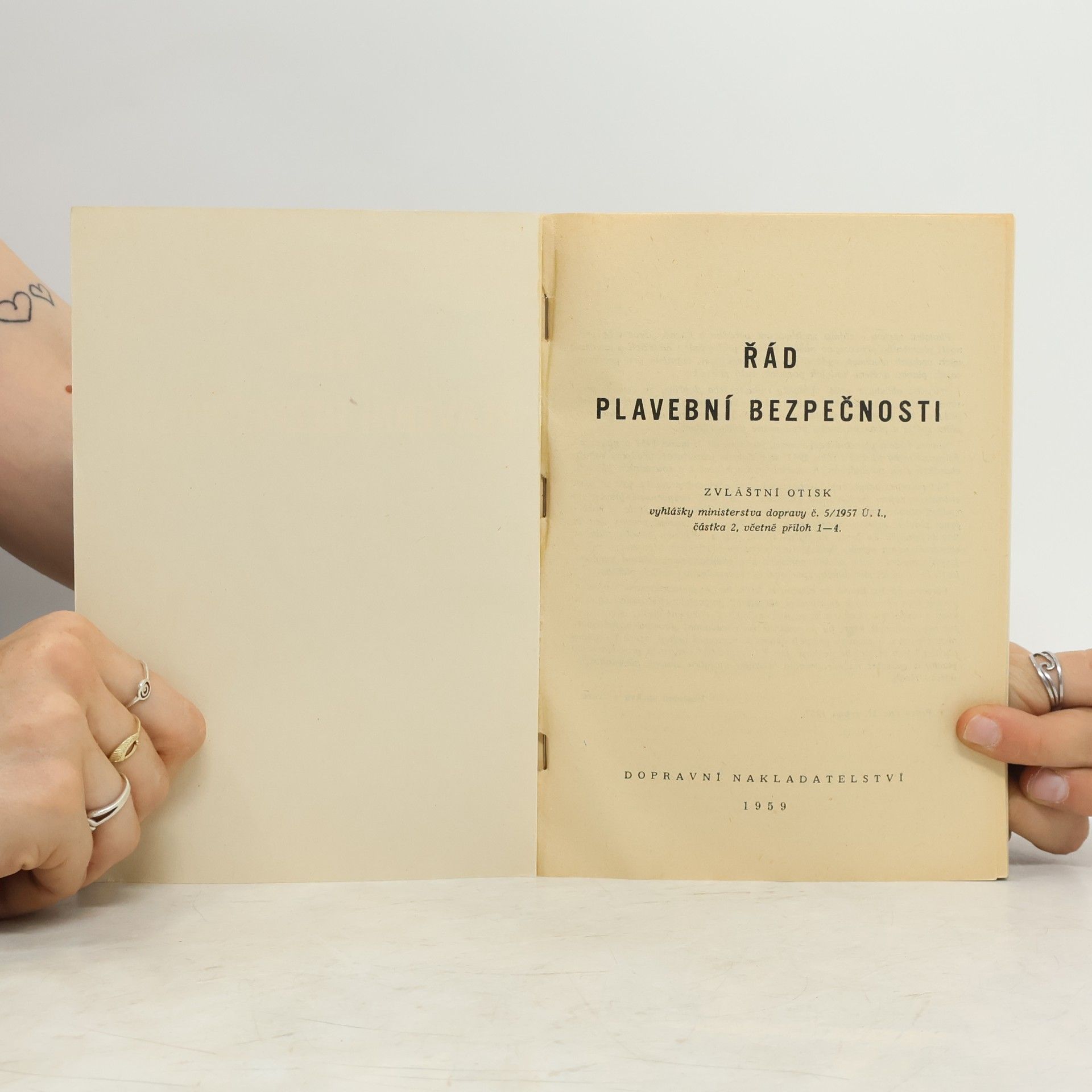 Various authors Řád plavební bezpečnosti