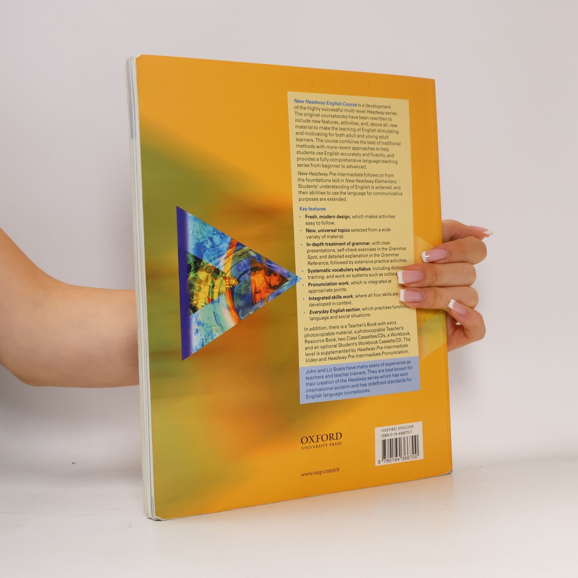 Liz Soars Headway English Course Pre-Intermediate. Student´s book