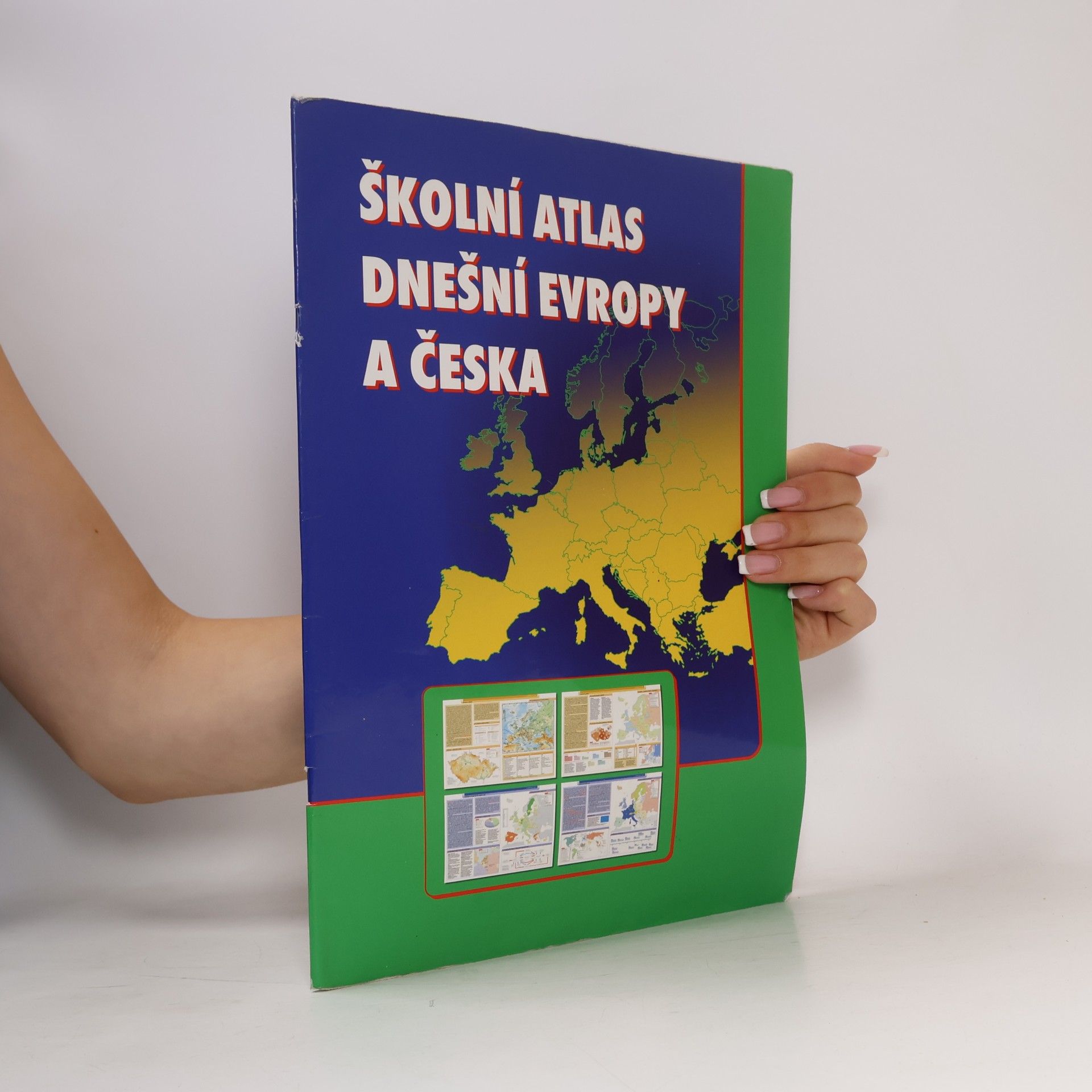 Ivan Bičík Školní atlas dnešní Evropy a Česka