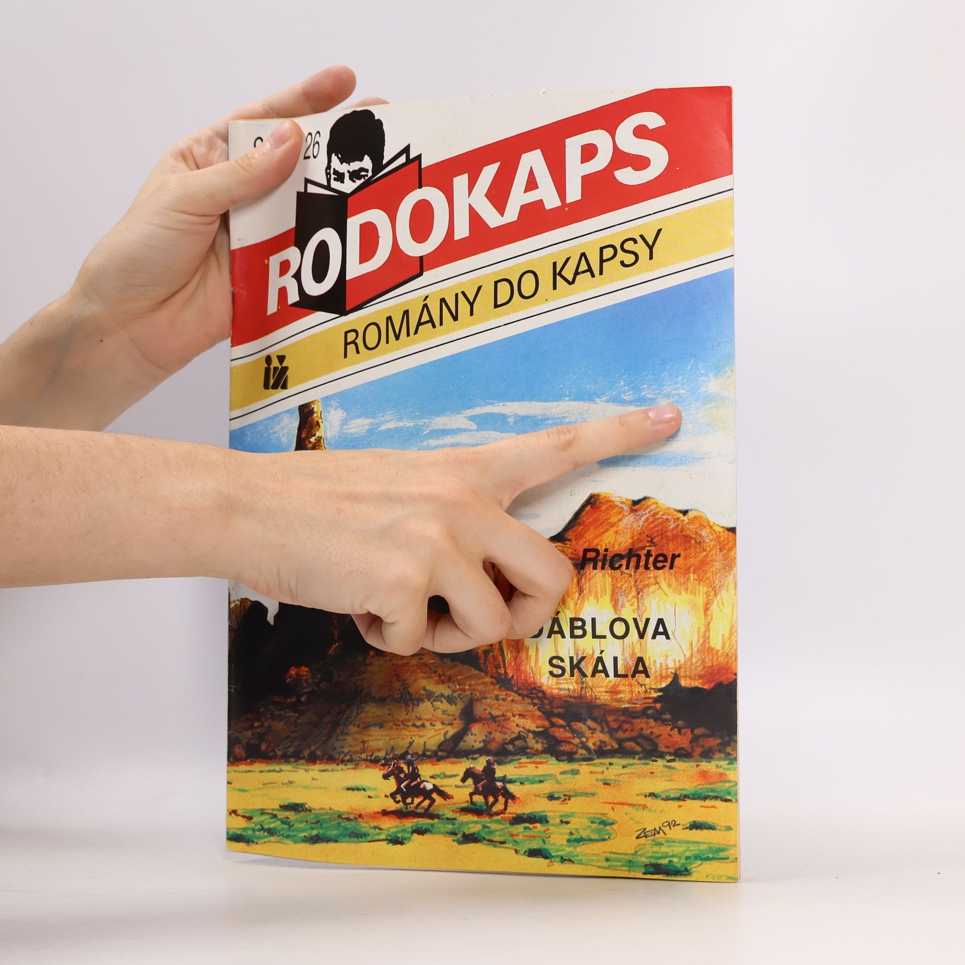 Richter V. A. Rodokaps 8/1992. Ďáblova Skála