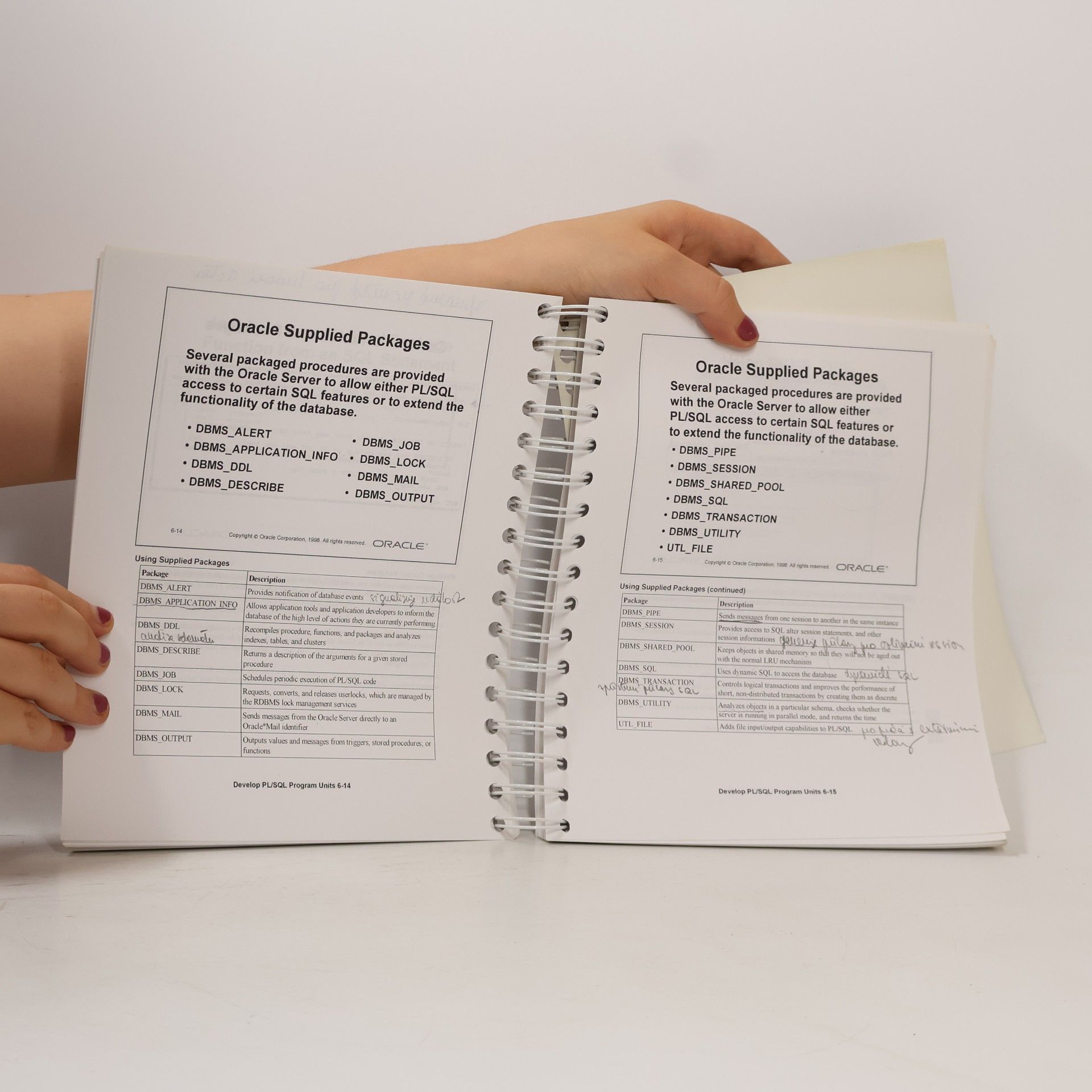 Various authors Develop PL/SQL Program Units