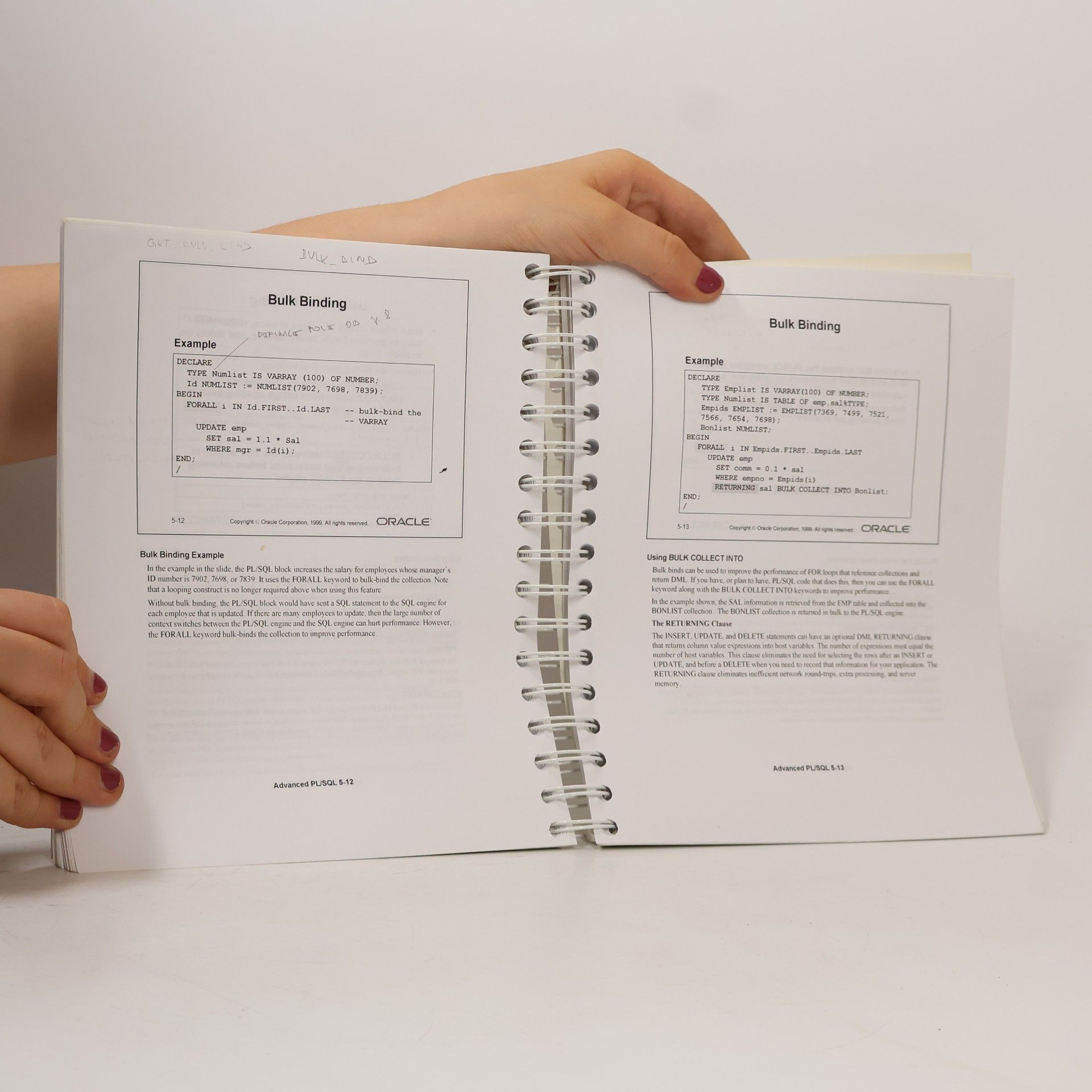 Various authors Advanced PL/SQL