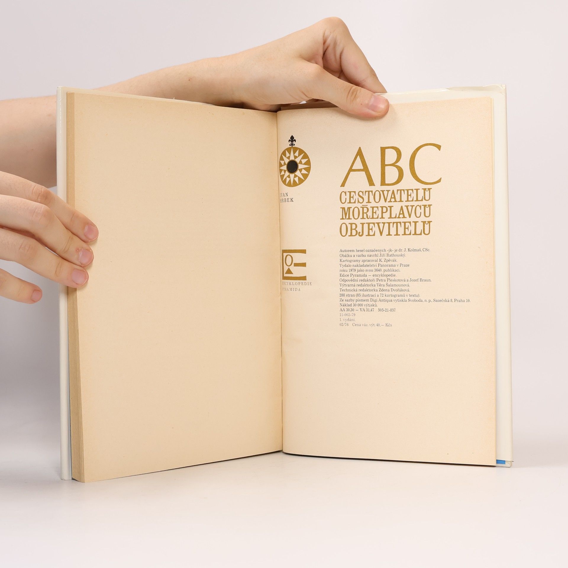 Ivan Hrbek ABC cestovatelů, mořeplavců, objevitelů