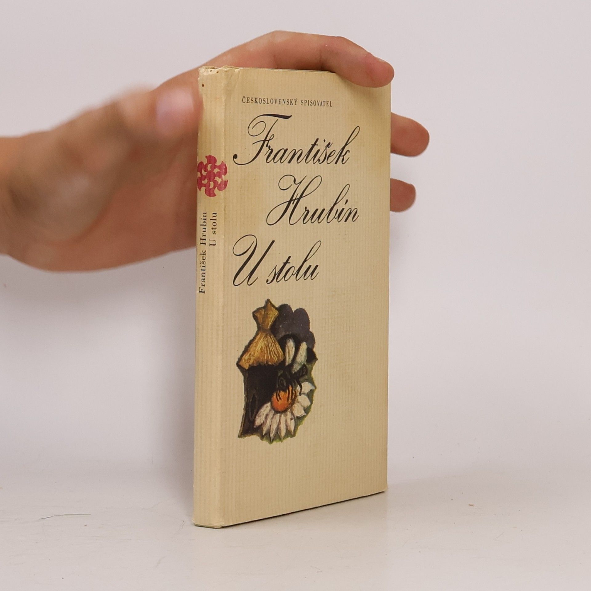 František Hrubín U stolu