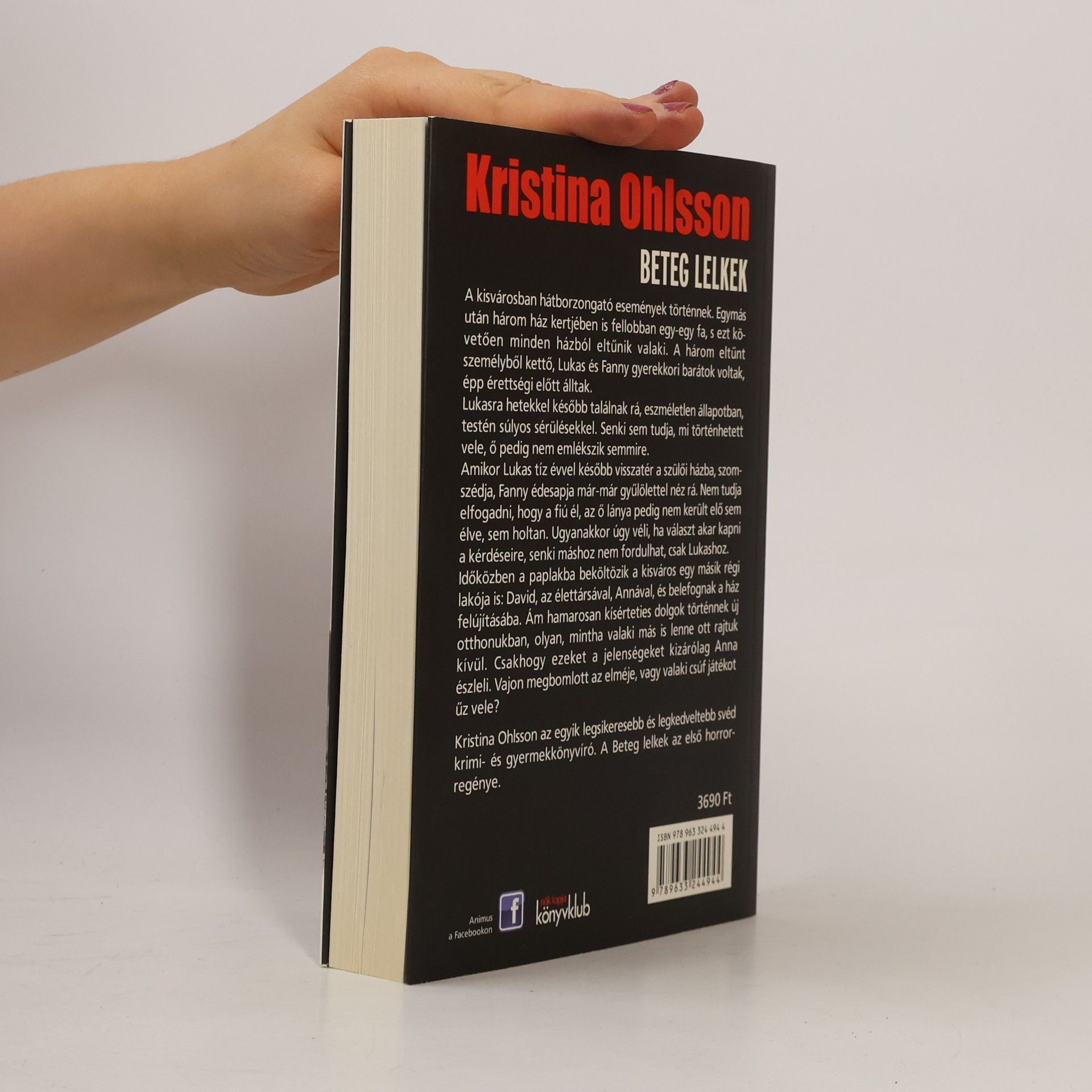 Kristina Ohlsson Beteg lelkek