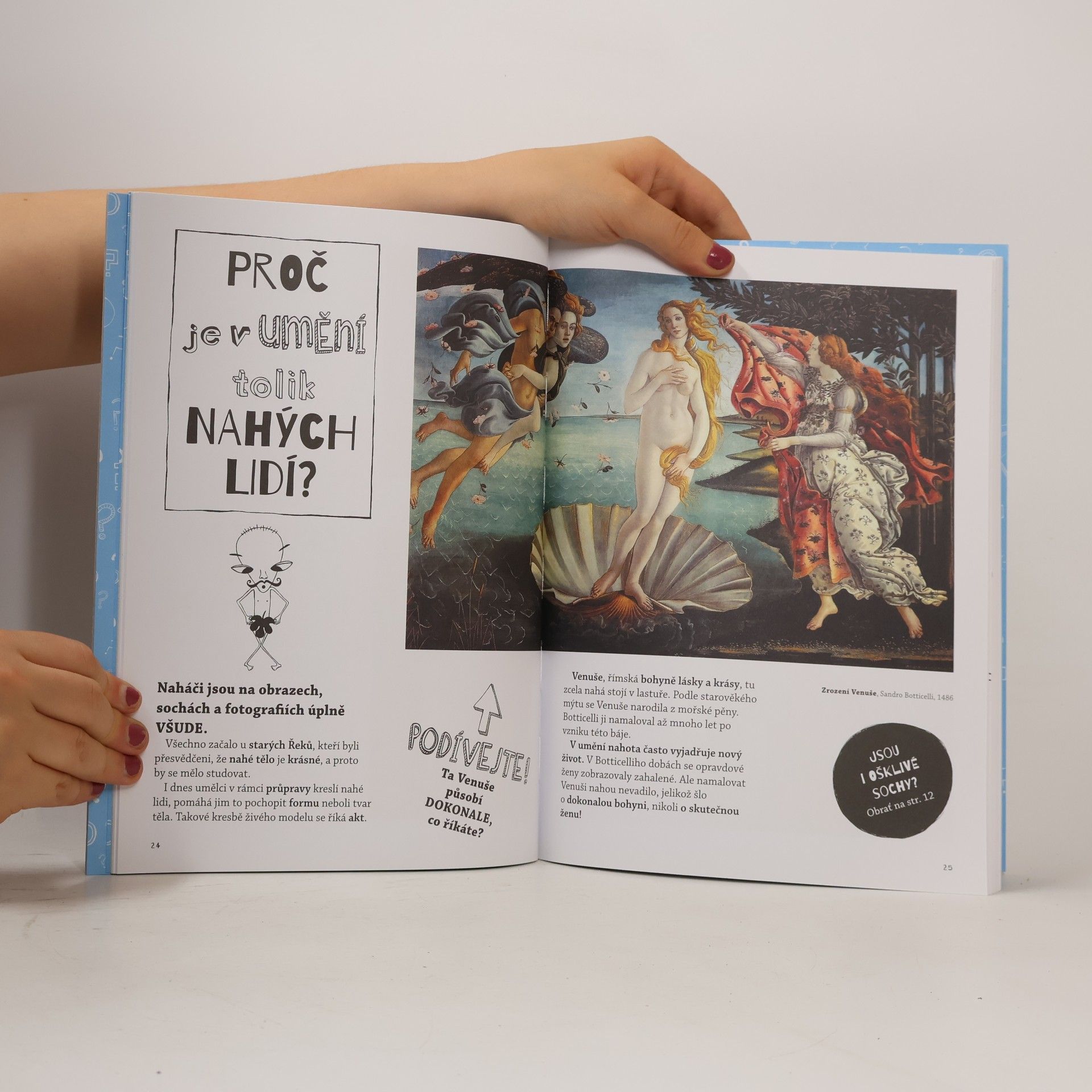 Susie Hodge Proč je v umění tolik nahých lidí? : a další zásadní otázky o umění