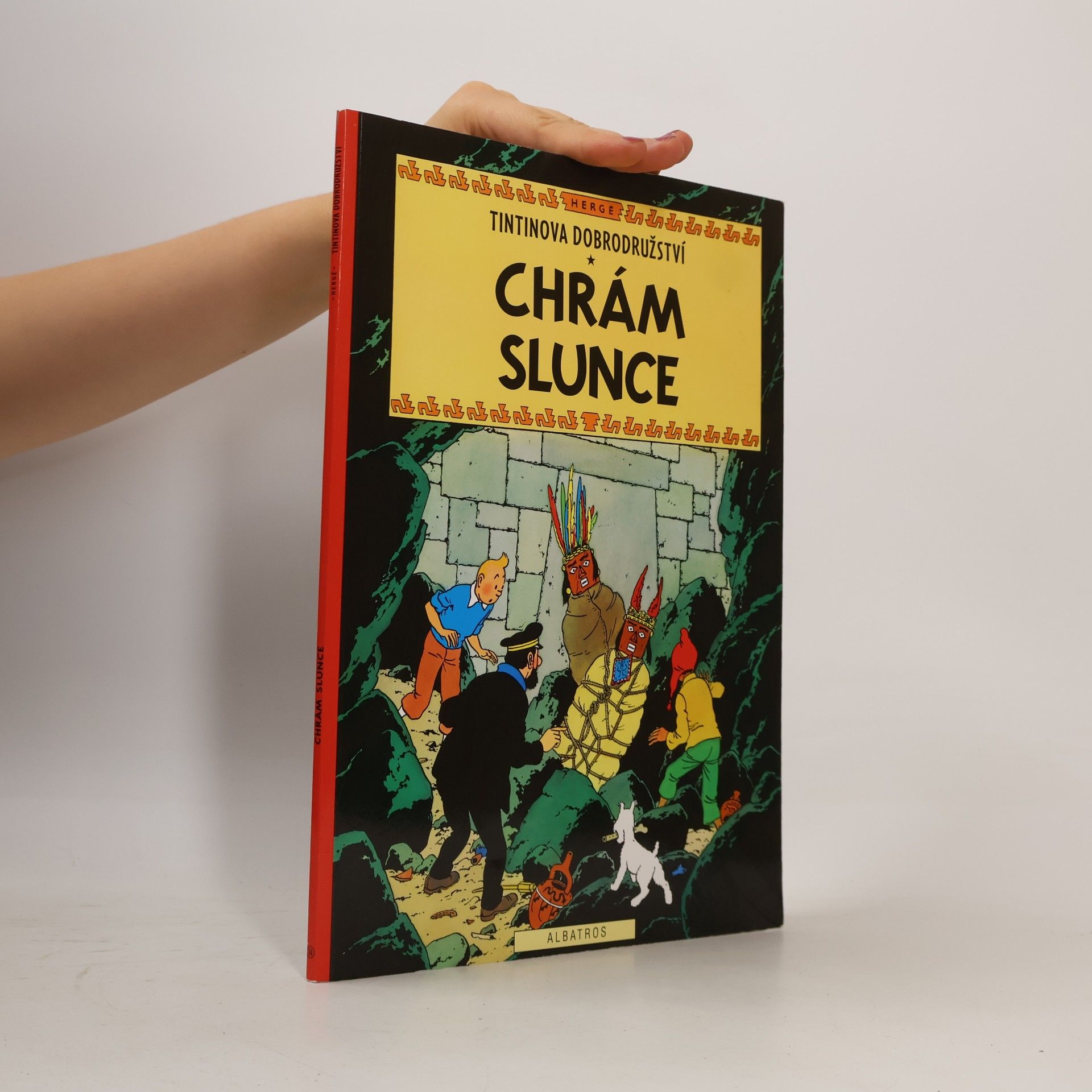 Hergé Tintin (14) - Chrám Slunce