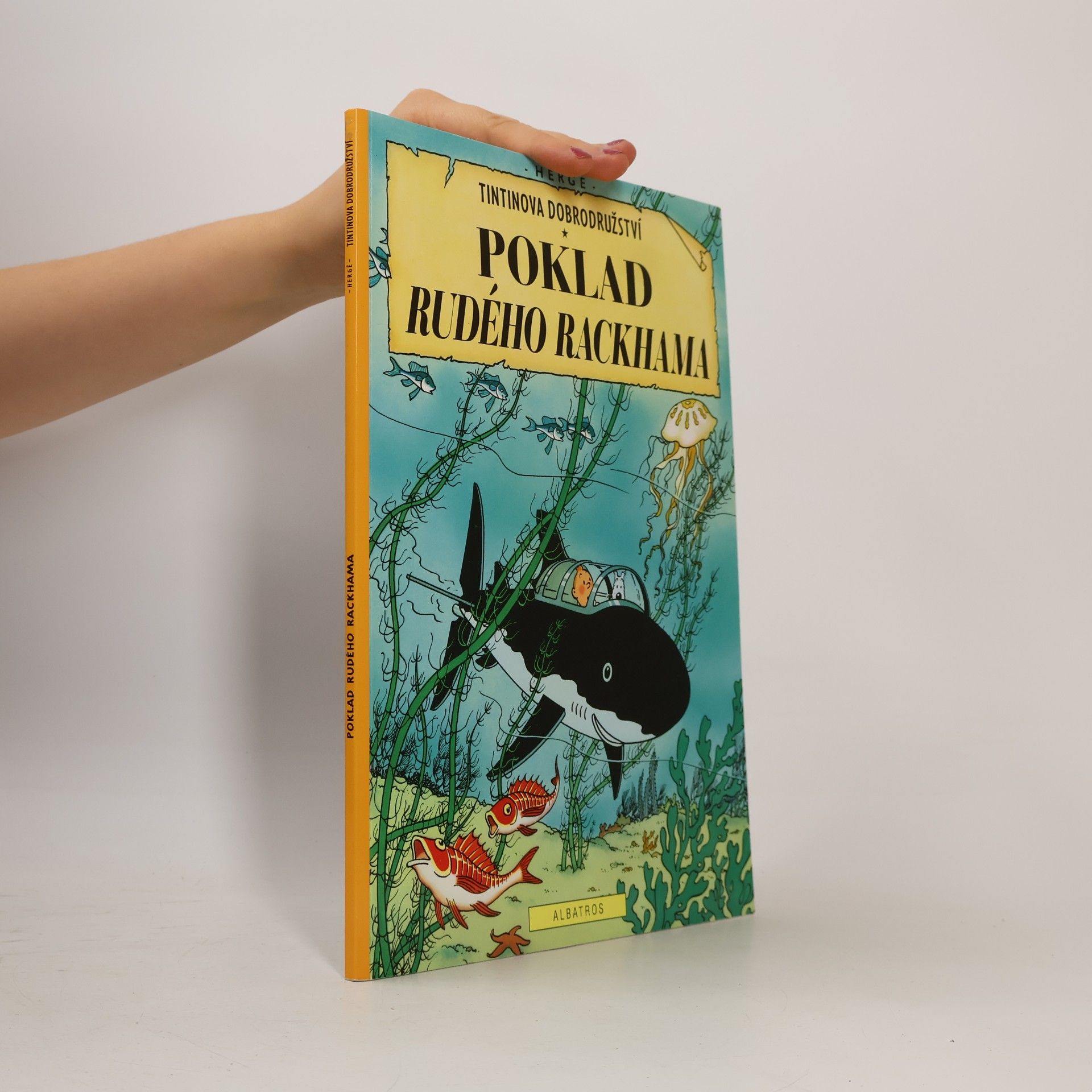 Hergé Poklad Rudého Rackhama