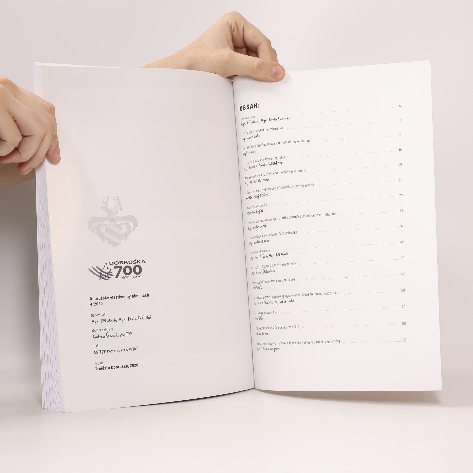 Kolektiv autorů Dobrušský vlastivědný almanach IV.