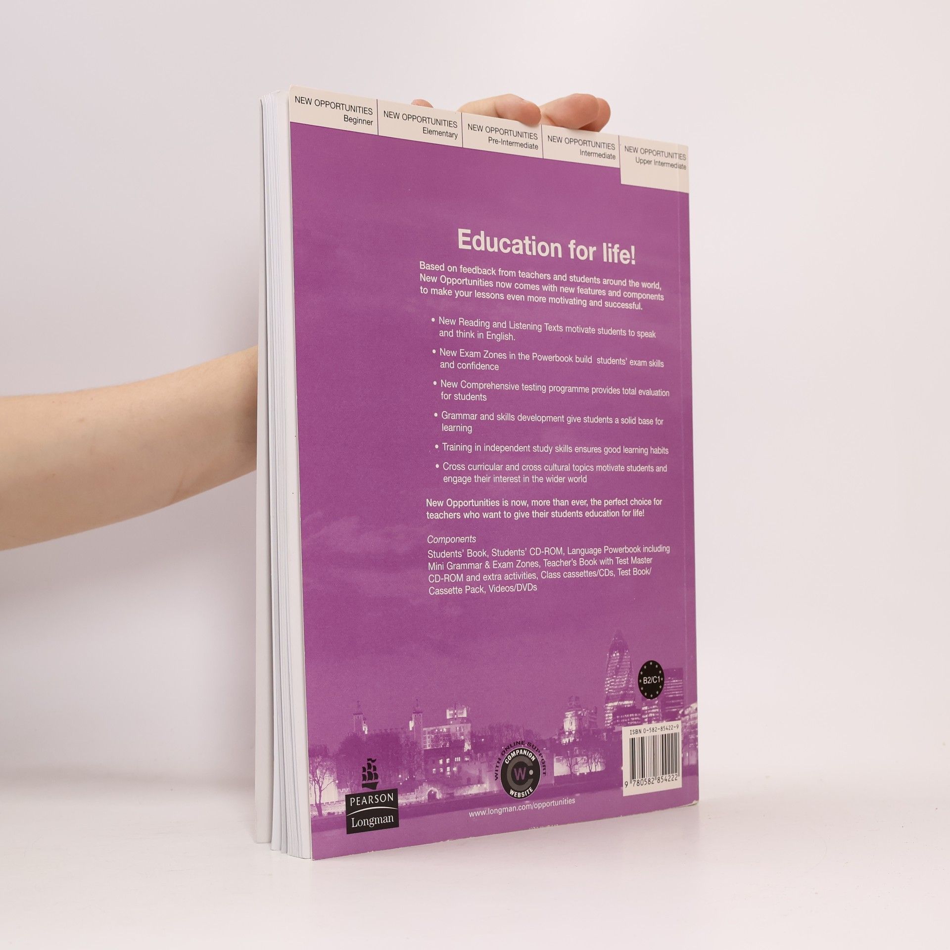 Michael Harris New opportunities : education for life : upper intermediate. Language powerbook
