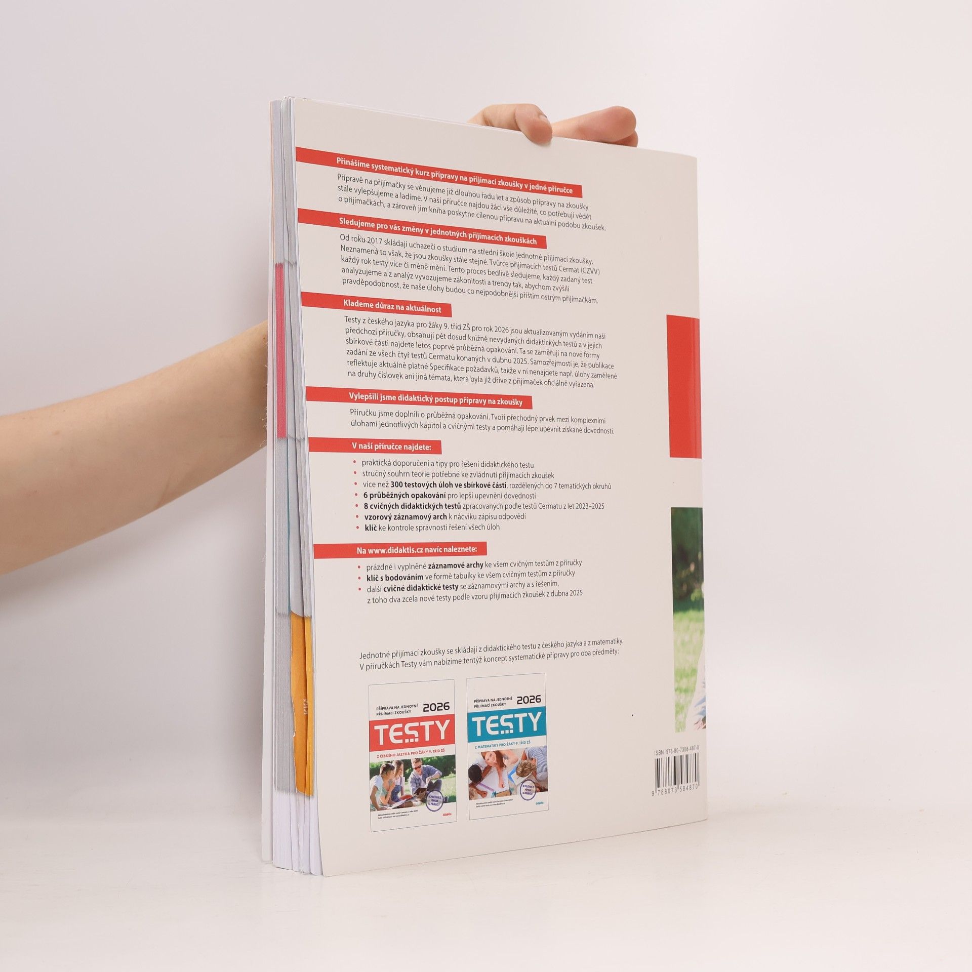 Autores varios Testy 2026 z českého jazyka pro žáky 9. tříd ZŠ