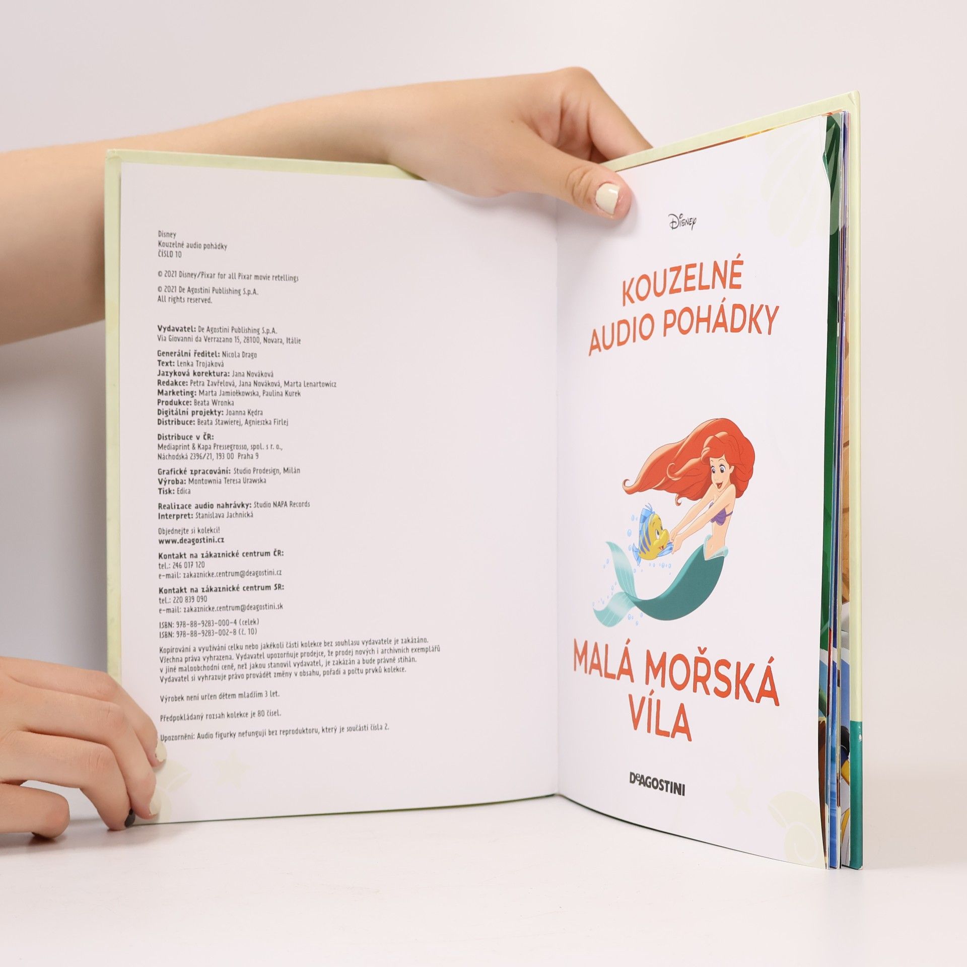 Autorenkollektiv Kouzelné audio pohádky 10. Malá mořská víla