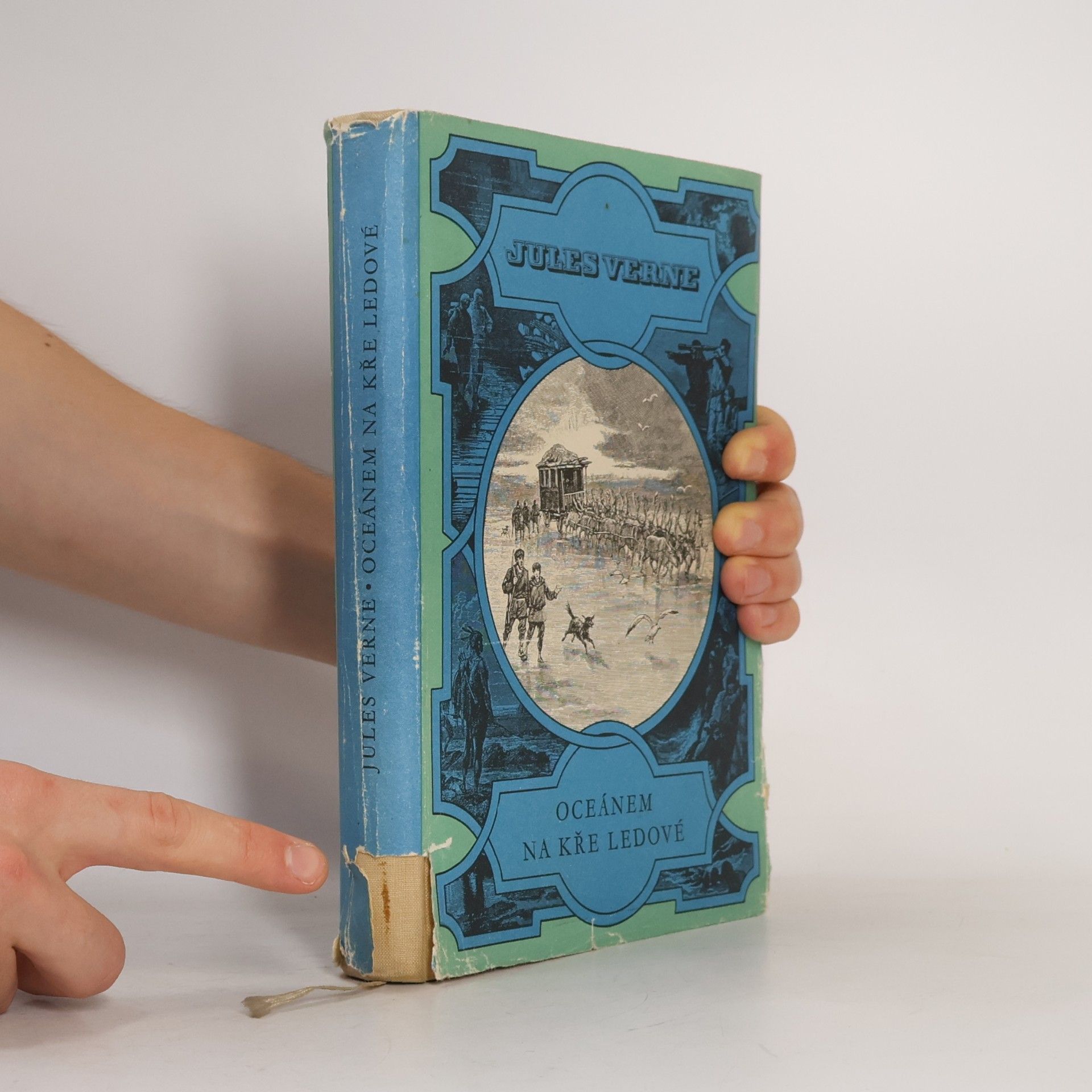 Jules Verne Oceánem na kře ledové
