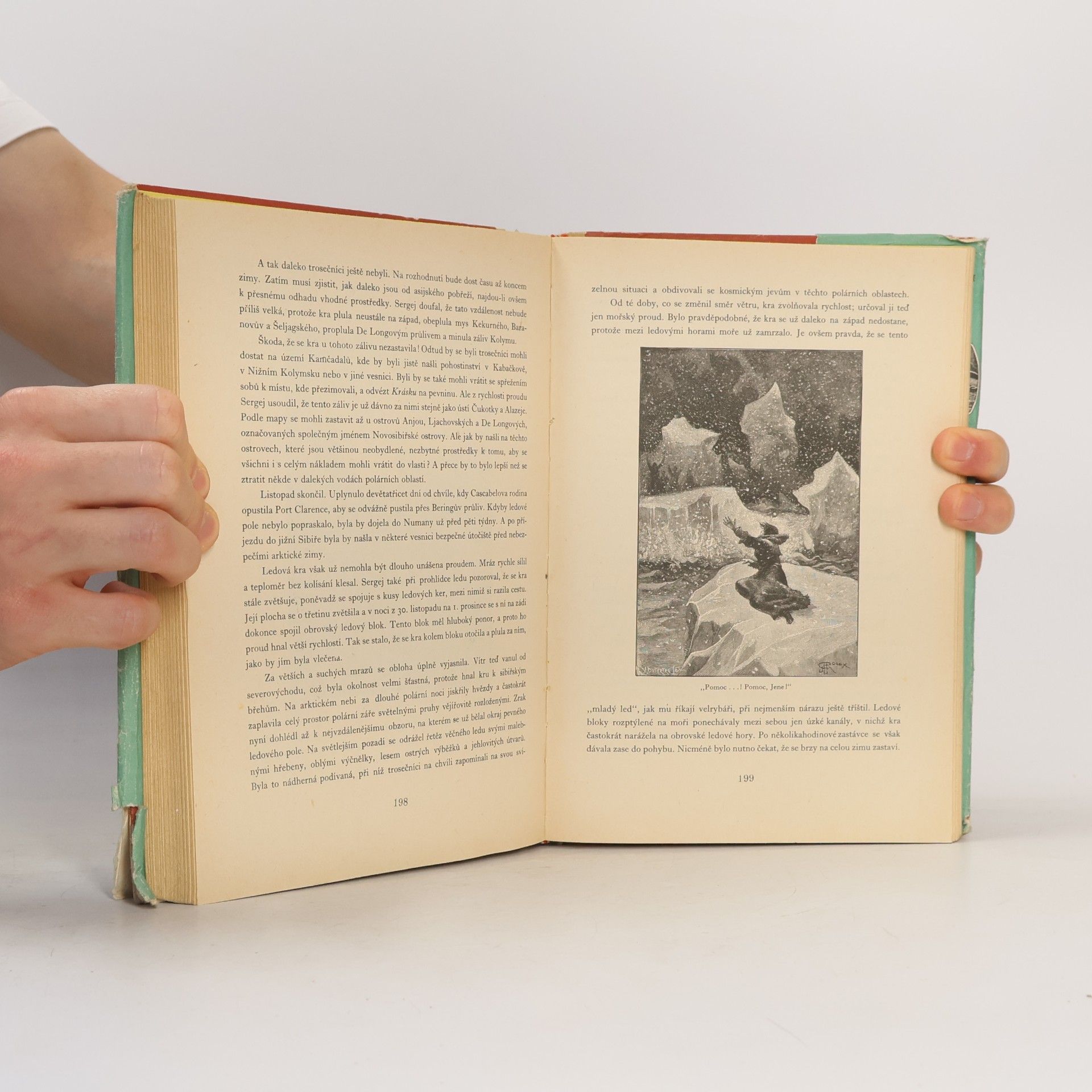 Jules Verne Oceánem na kře ledové
