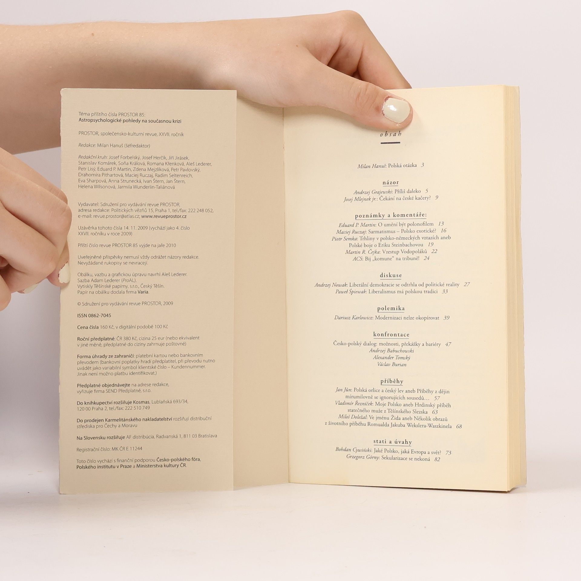 Autores varios Revue Prostor 84. Polsko vzdálené nebo blízké?
