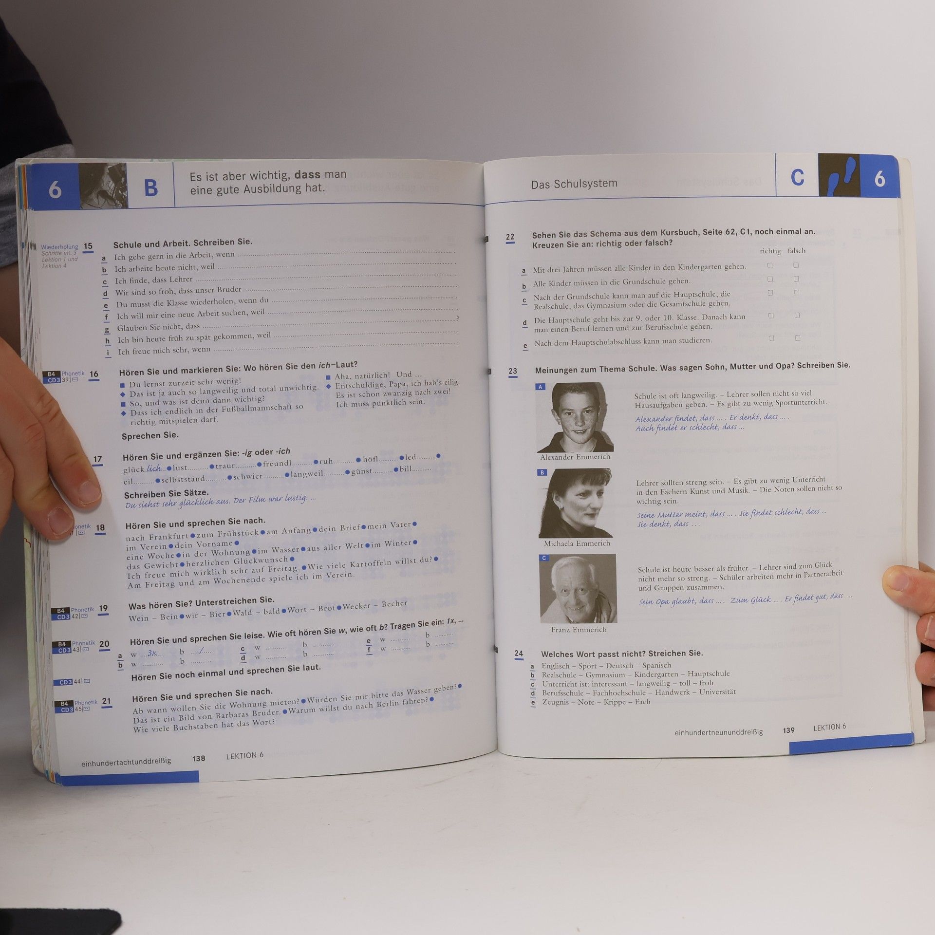 Silke Hilpert Schritte 3 international : deutsch als fremdsprache : kursbuch + arbeitsbuch. Niveau A2
