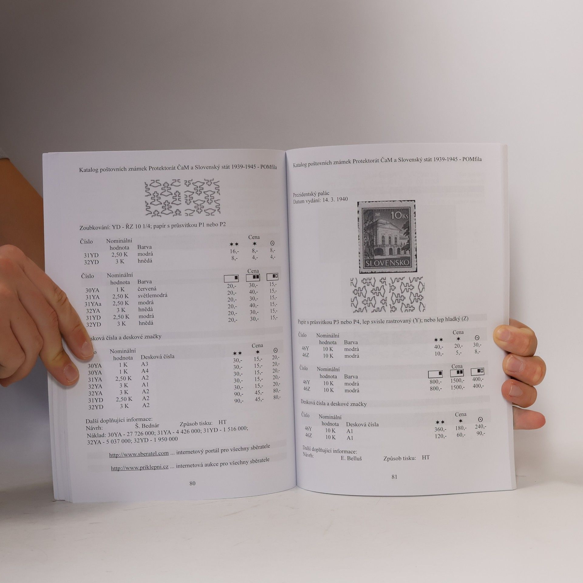 Zdeněk Jindra Katalog poštovních známek POMfila 2010