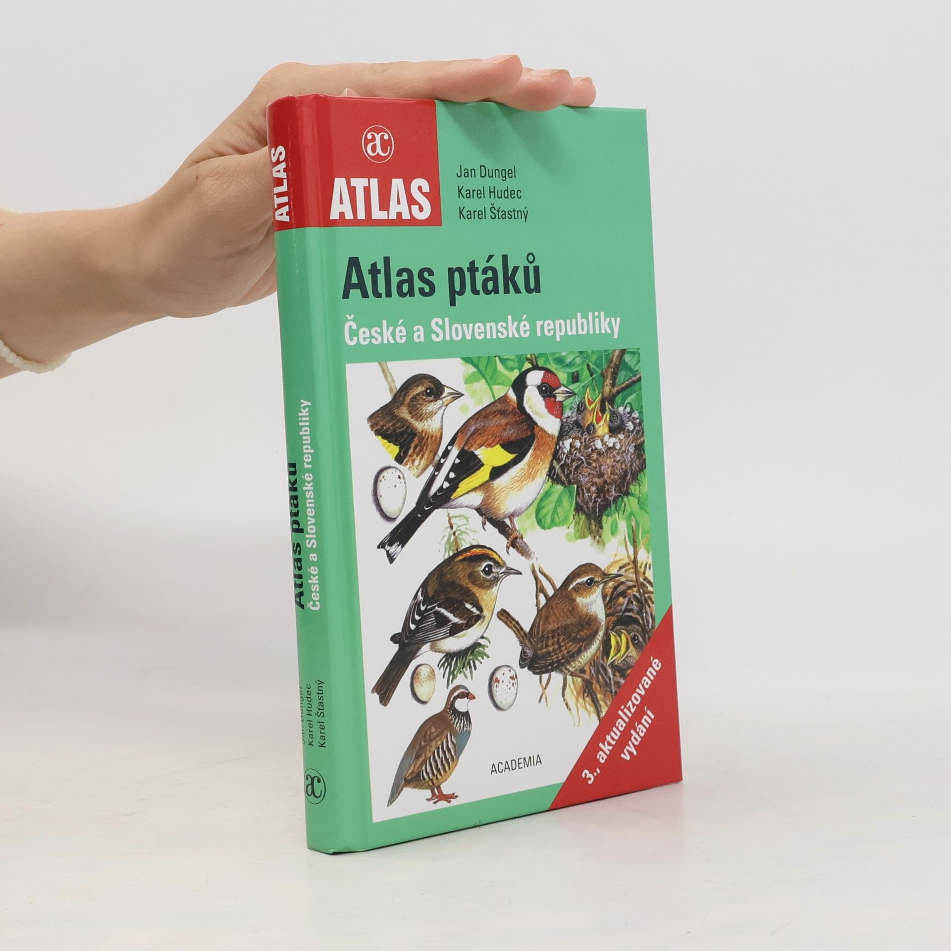 Jan Dungel Atlas ptáků České a Slovenské republiky