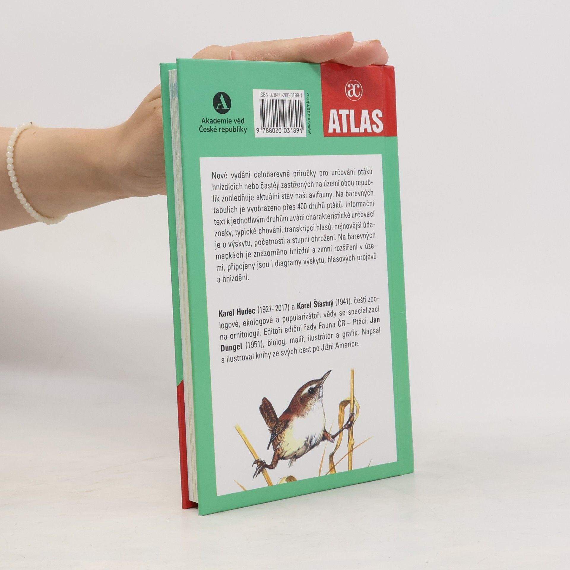 Jan Dungel Atlas ptáků České a Slovenské republiky