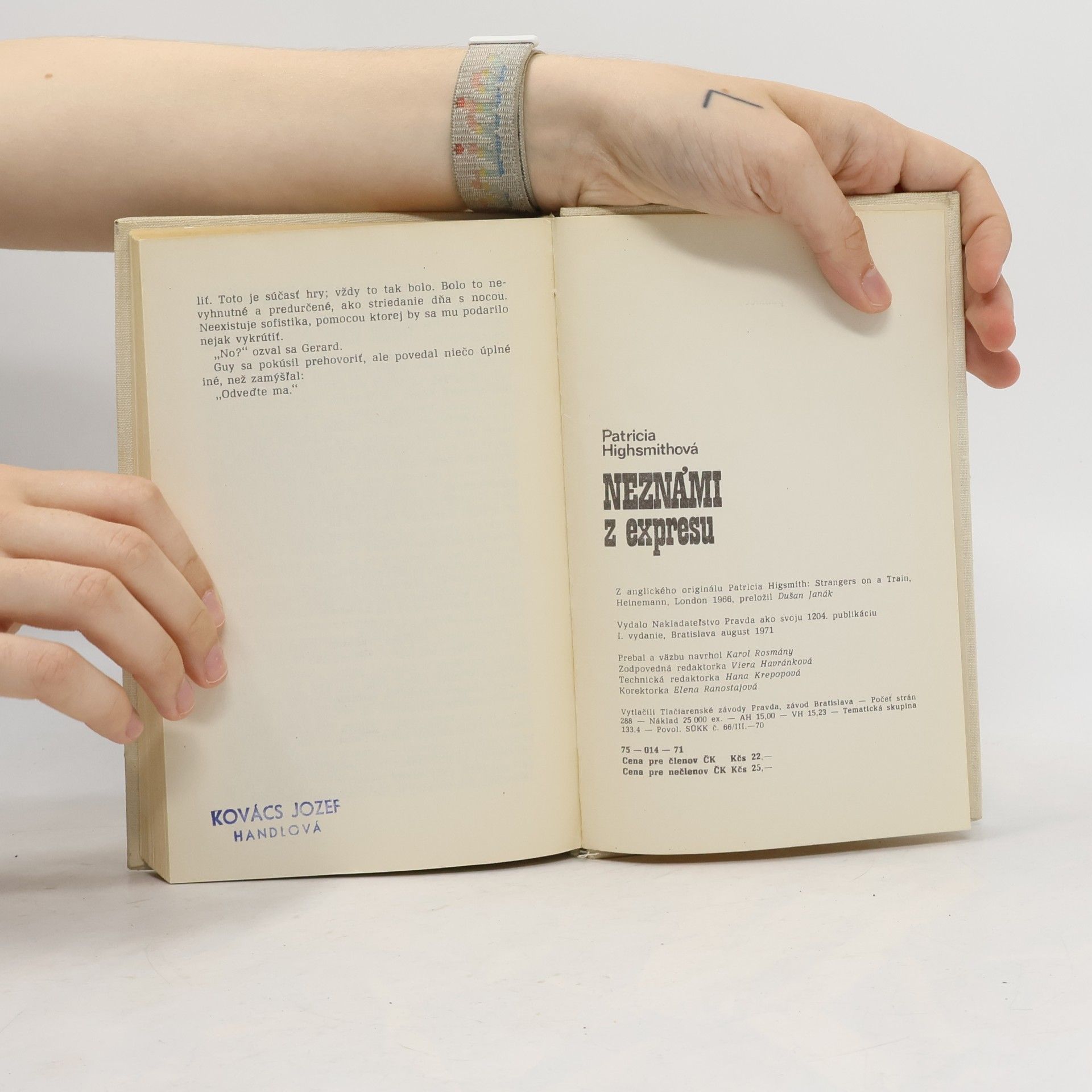 Patricia Highsmith Neznámi z expresu
