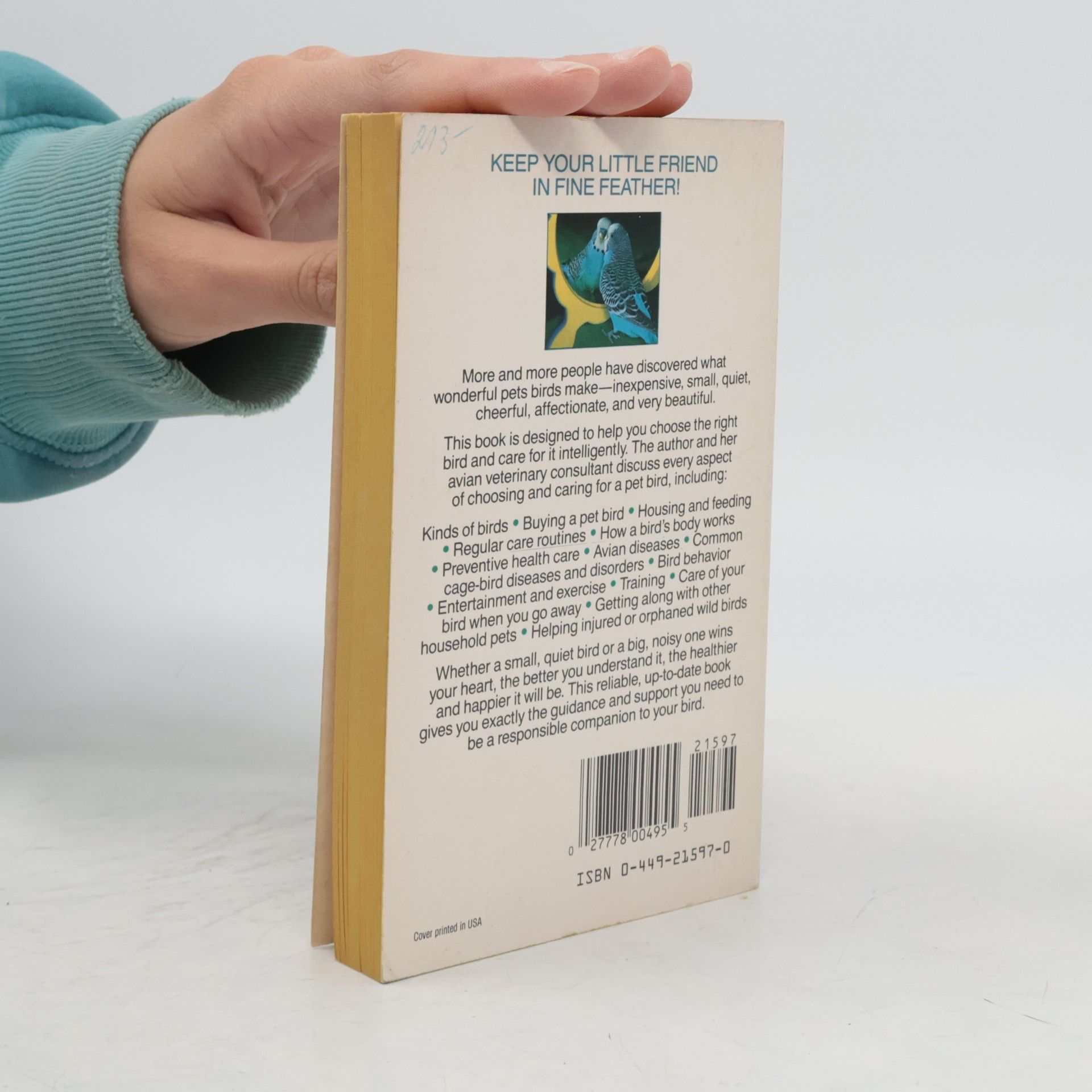Elizabeth Randolph The Basic Bird Book