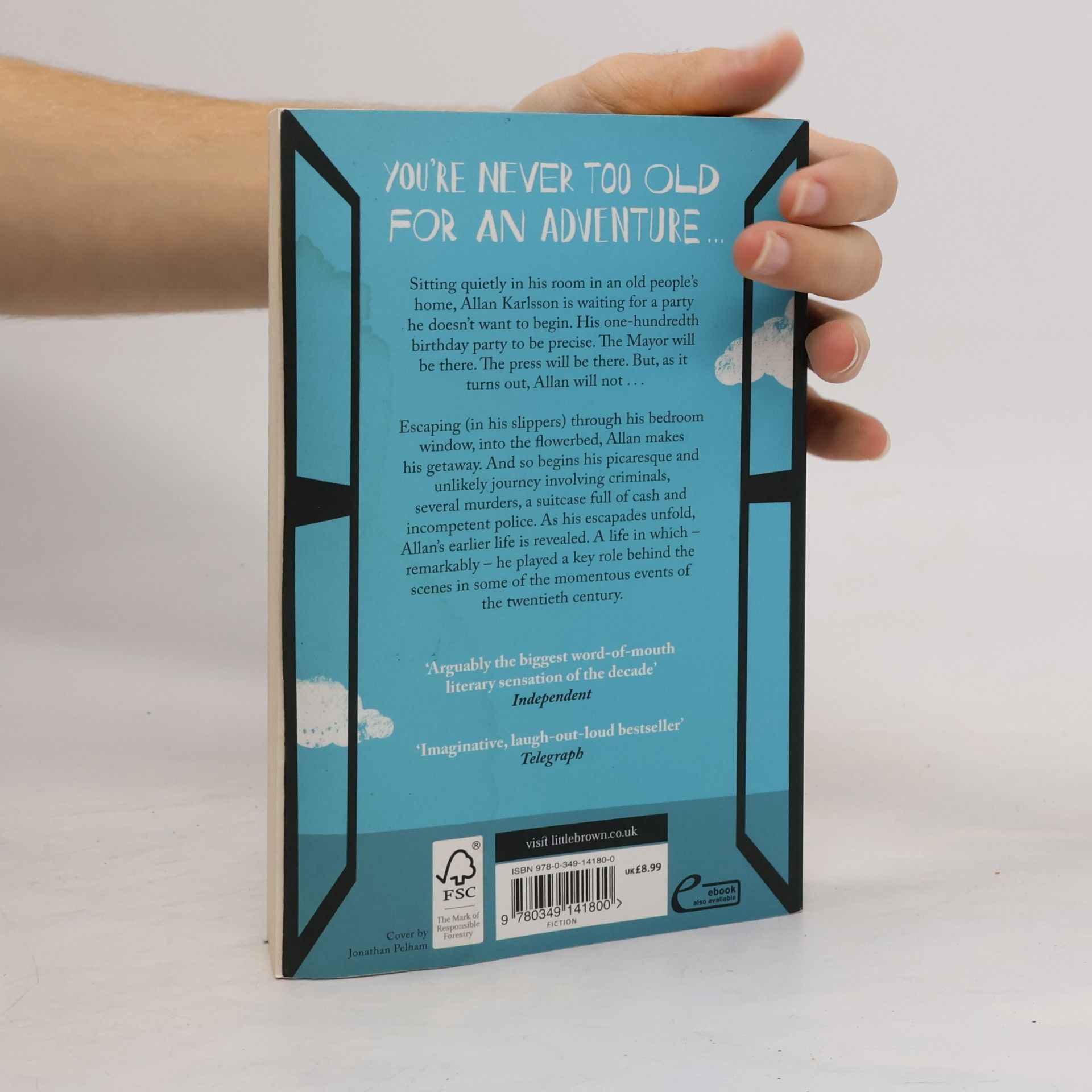 Jonas Jonasson The hundred year old man who climbed out of the window and disappeared